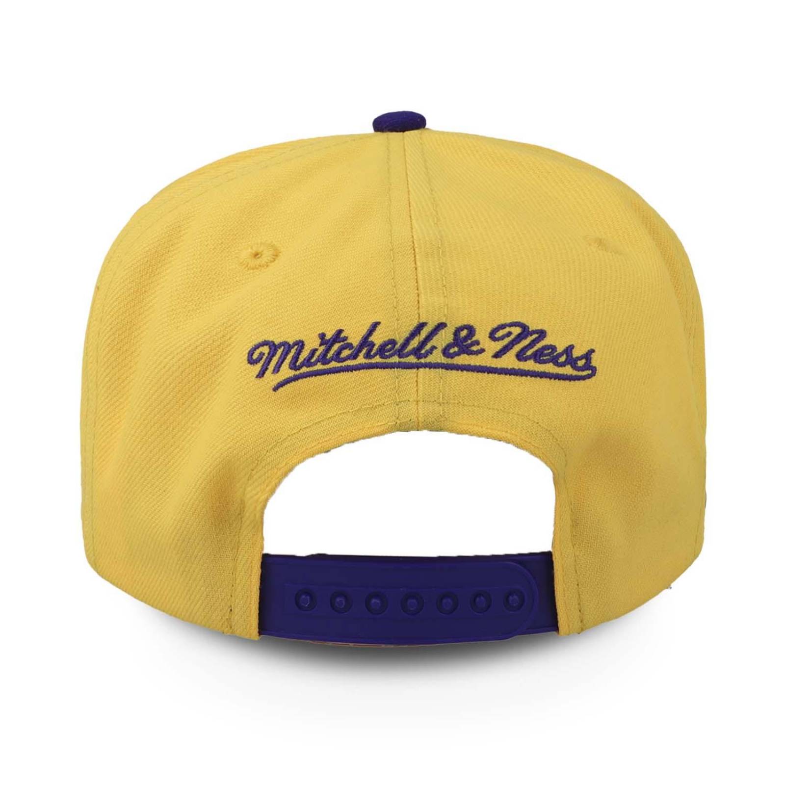 Gorra Mitchell & Ness NBA Lakers Los Ángeles Team Amarillo Unitalla 