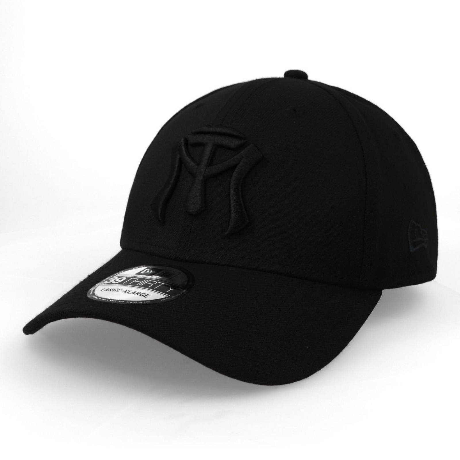 Gorra New Era 39 Thirty Sultanes de Monterrey Bob Negro Cerrada 