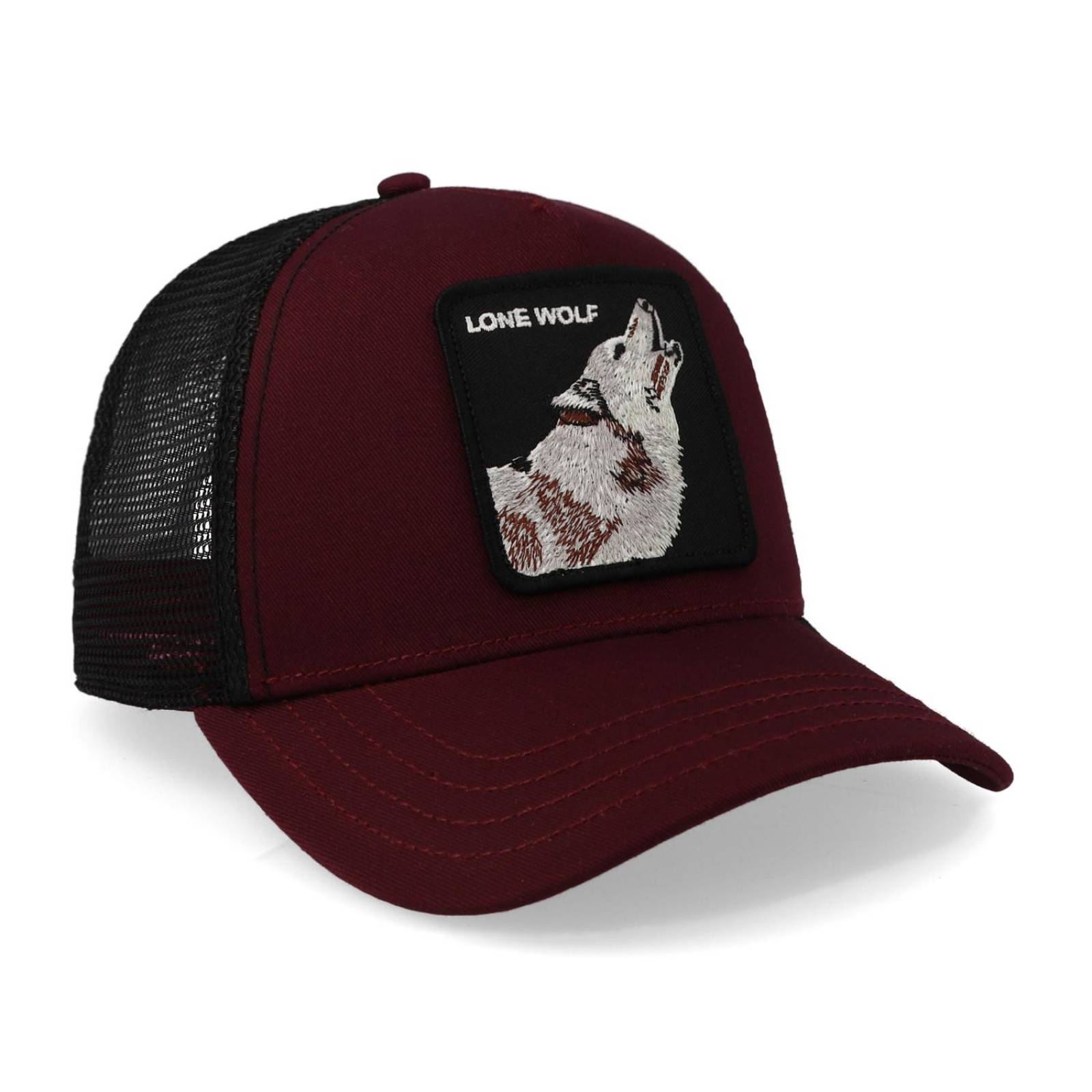 Gorra Goorin Bros 101-0389 The Lone Wolf Vino Unitalla 