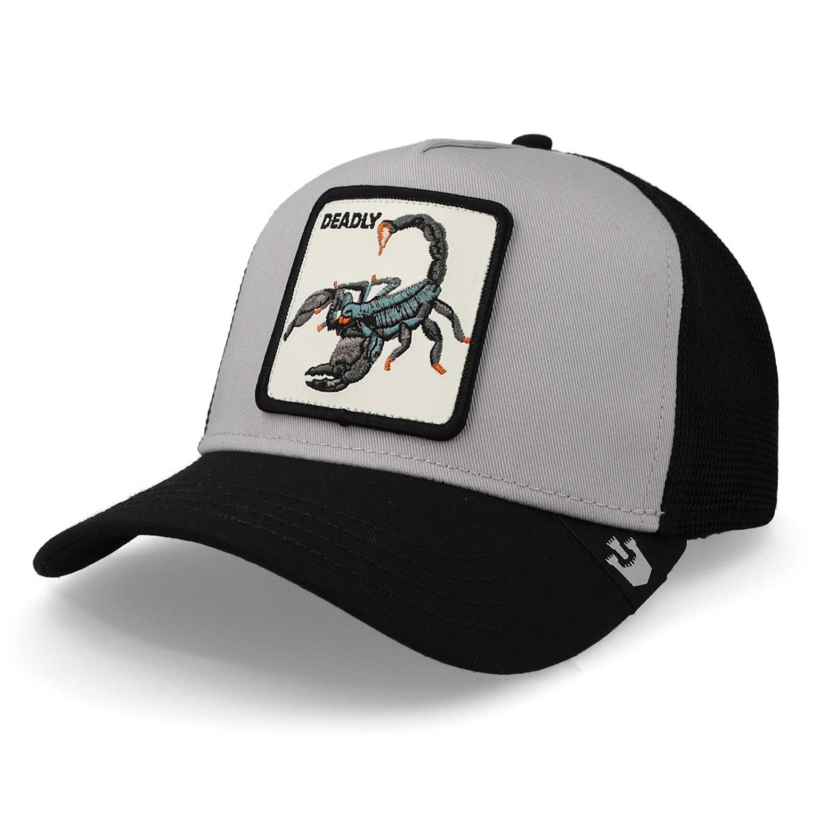 Gorra Goorin Bros 101-1436 V2 Deadly Gris oscuro Unitalla 