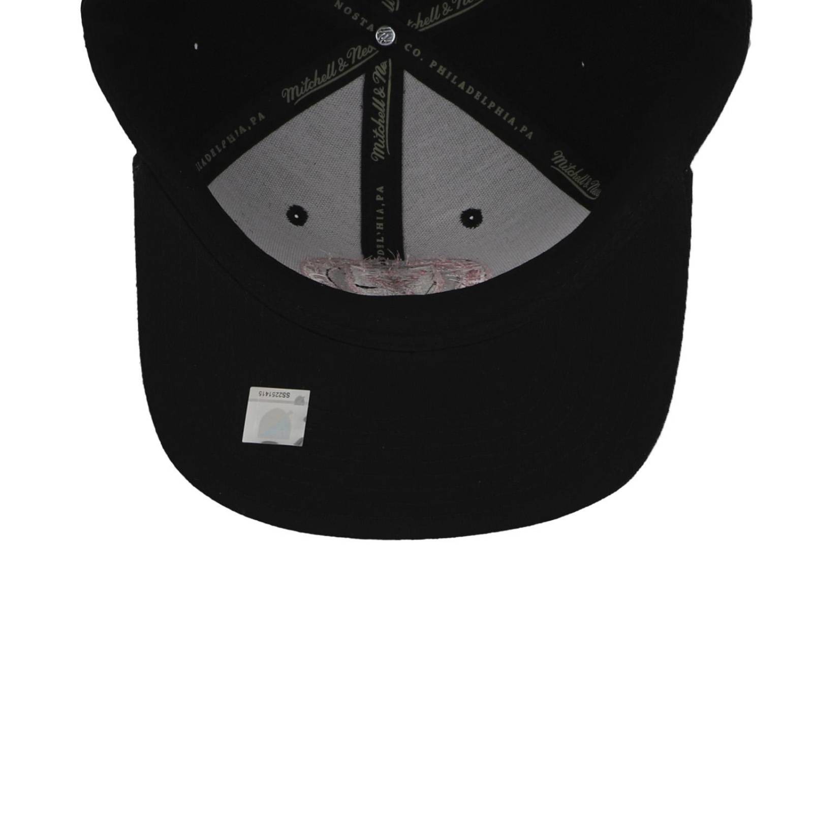 Gorra Mitchell & Ness MLS New Pink Crest Snk Inter Miami Negro Unitalla 