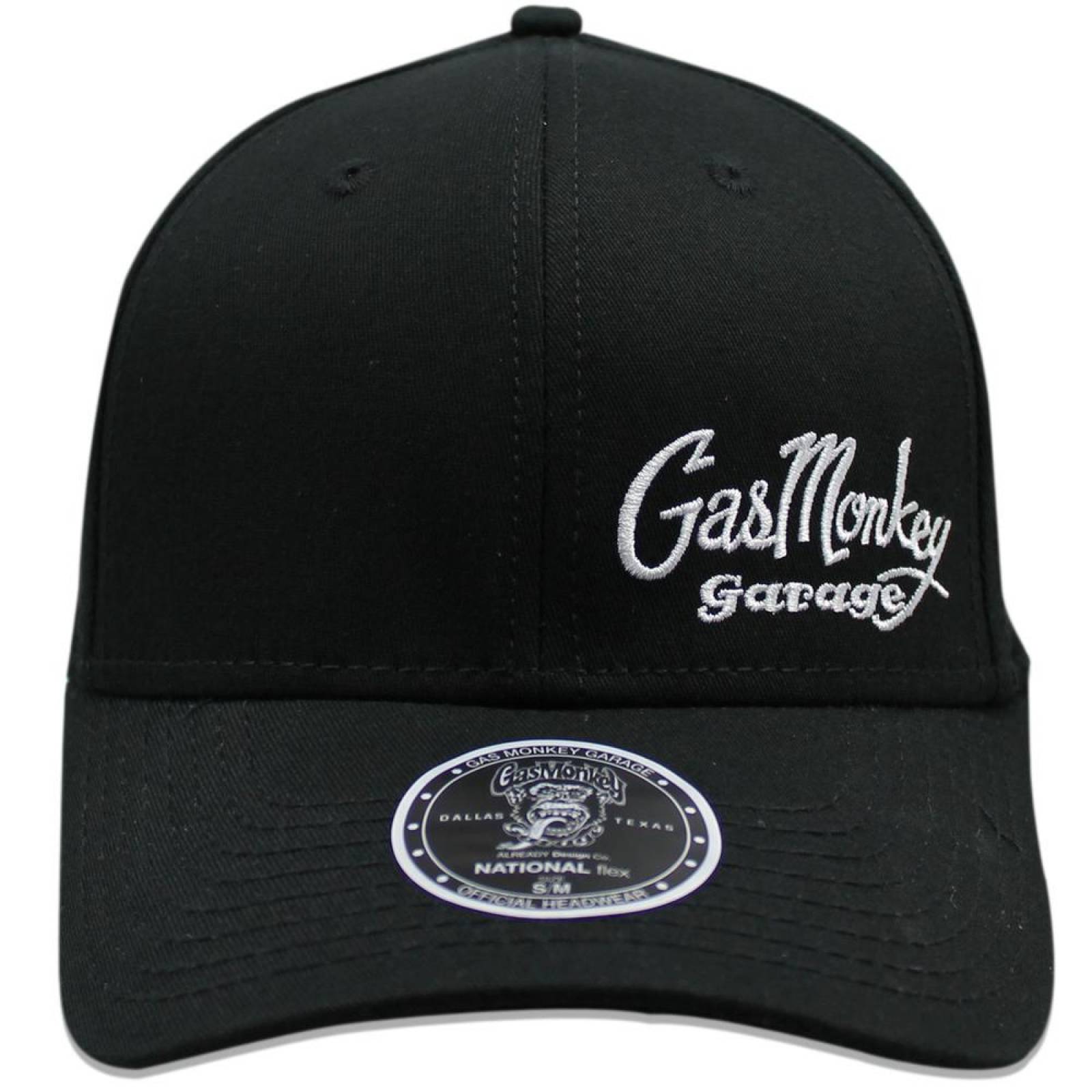 Gorra Gas Monkey Flex Money Side Script Negro 