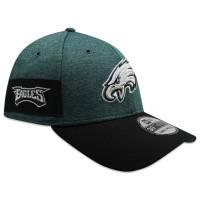 Gorra New Era 39 Thirty On Field 2018 Eagles Sideline Defended Verde
