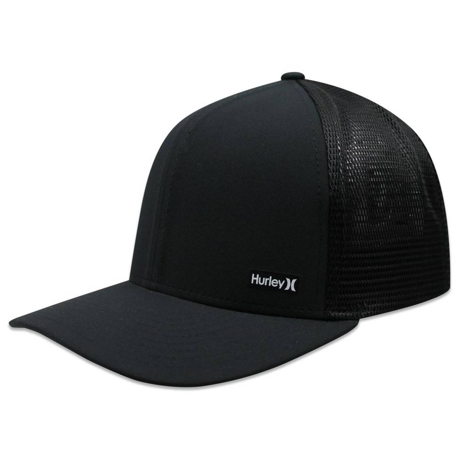 Periodo perioperatorio Queja Difuminar Gorra Hurley Snapback League Hat Negro