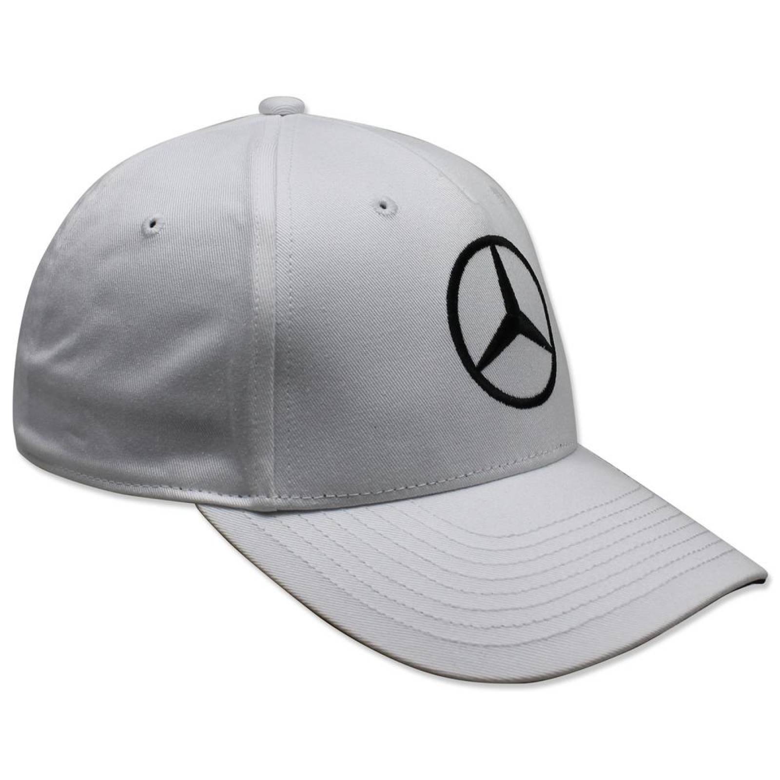 Gorra F1 Mercedes Benz Lewis Hamilton Drivers Blanco 