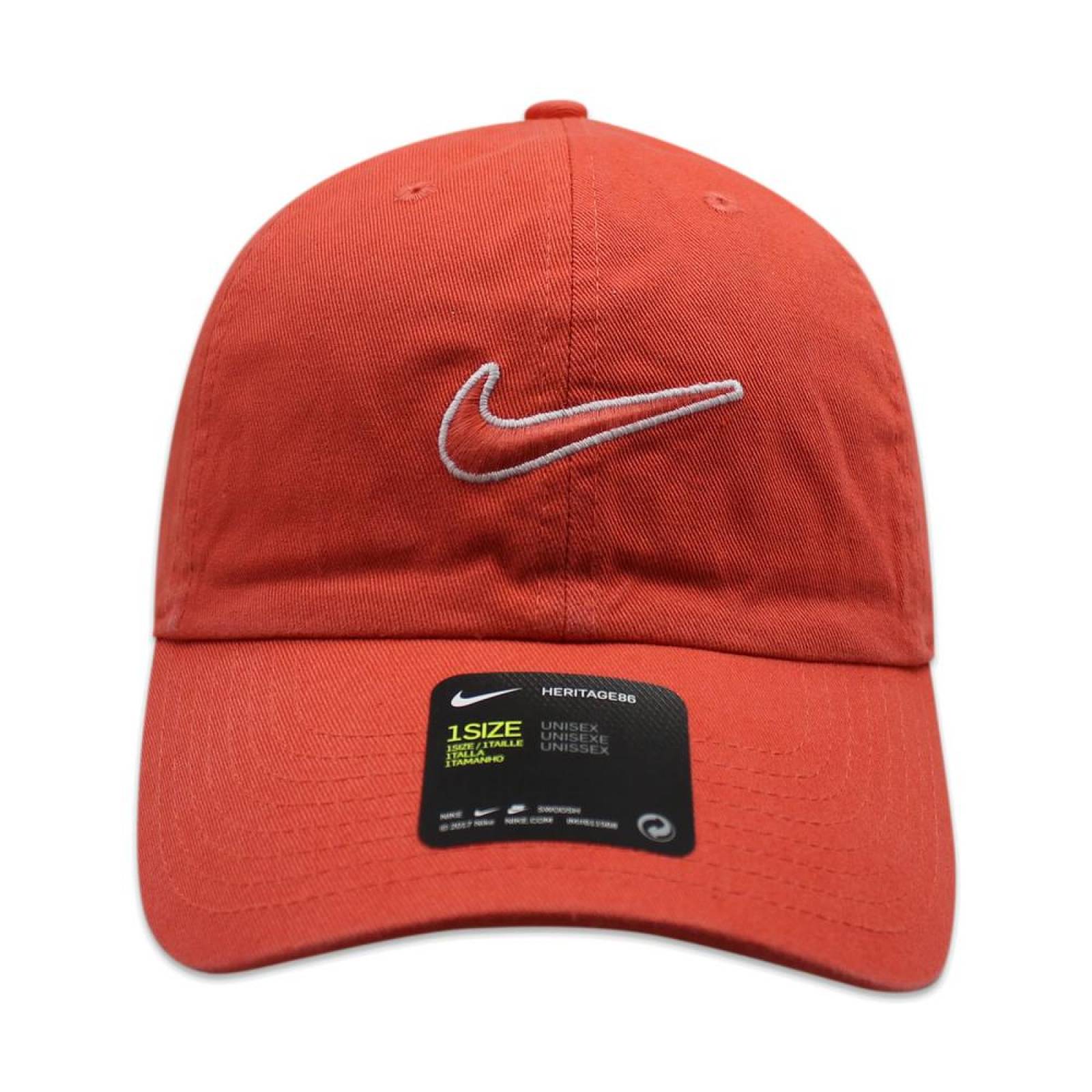 Gorra Nike Curva 943091691 Naranja 