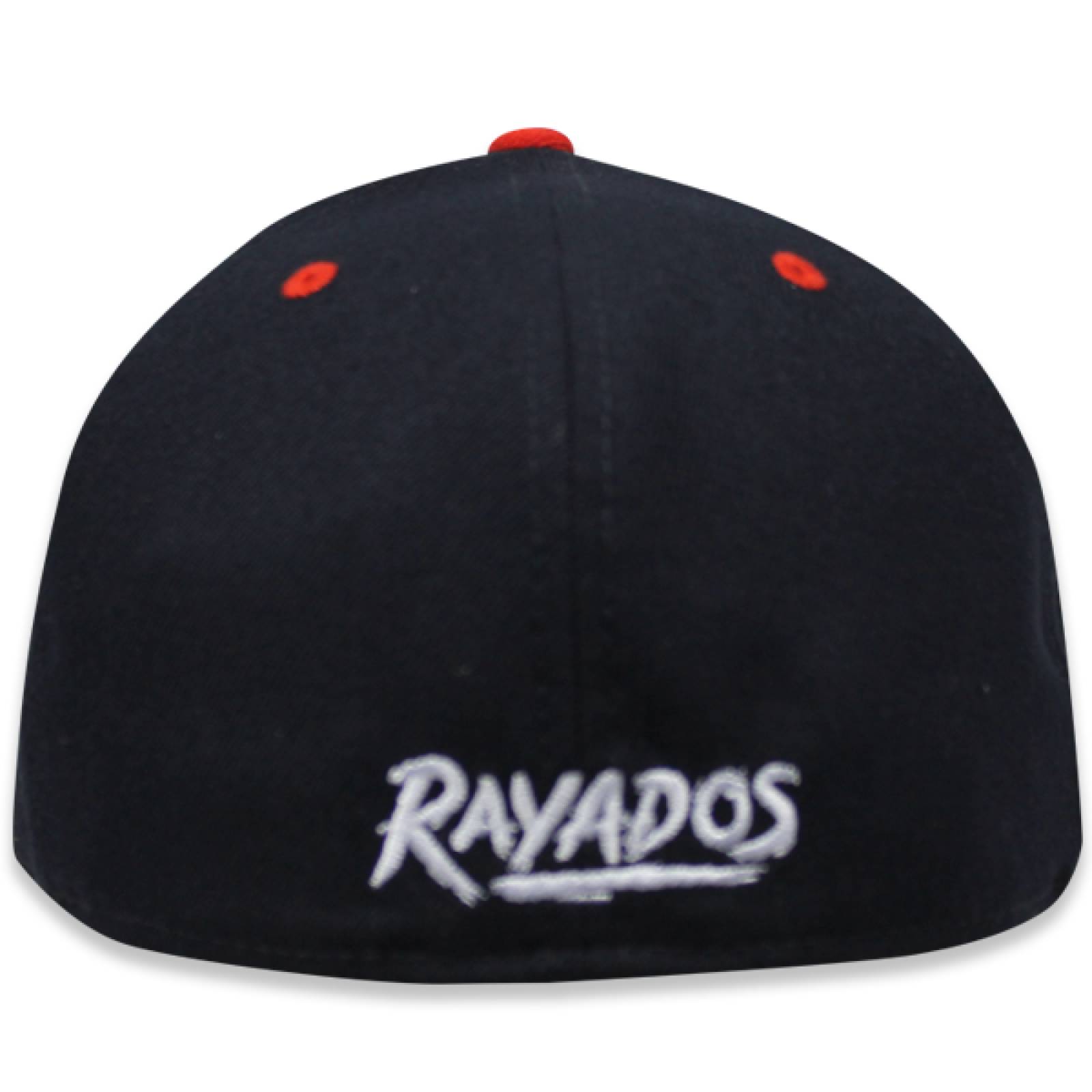 Gorra New Era 5950 Oficial Rayados Hot Red Vize 