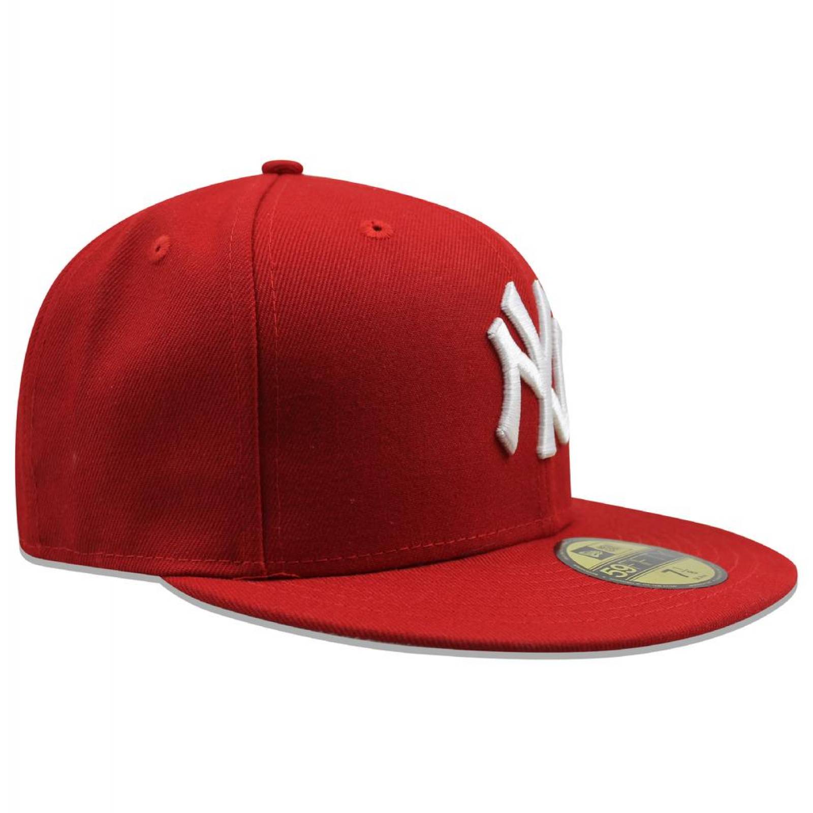 Gorra New Era 59 Fifty MLB Yankees Basic Rojo 