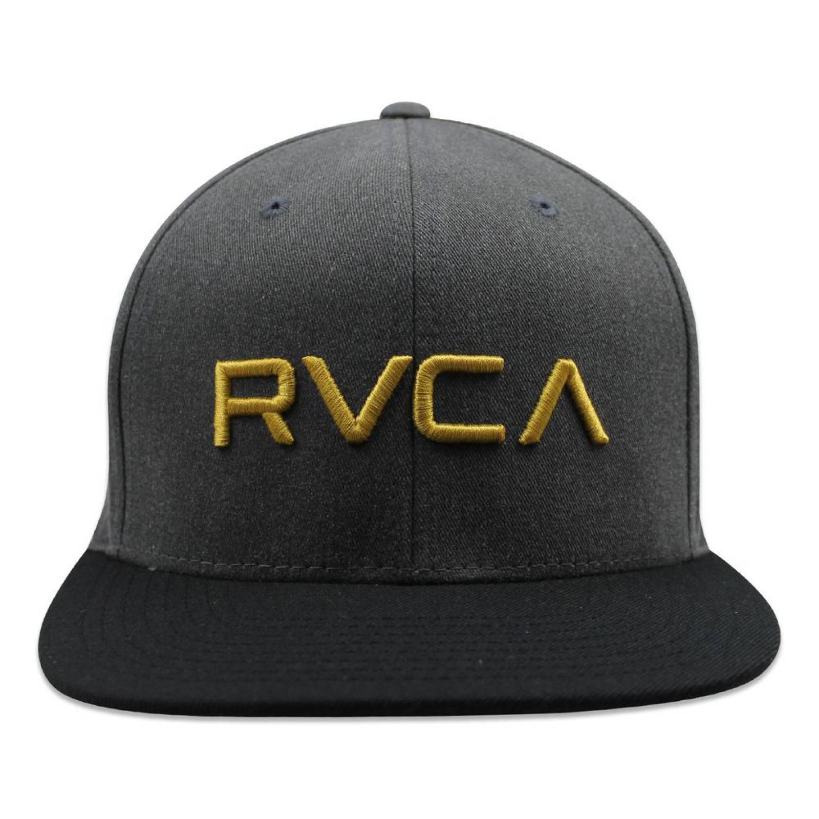 Gorra RVCA Twill Snapback Washed Gris 
