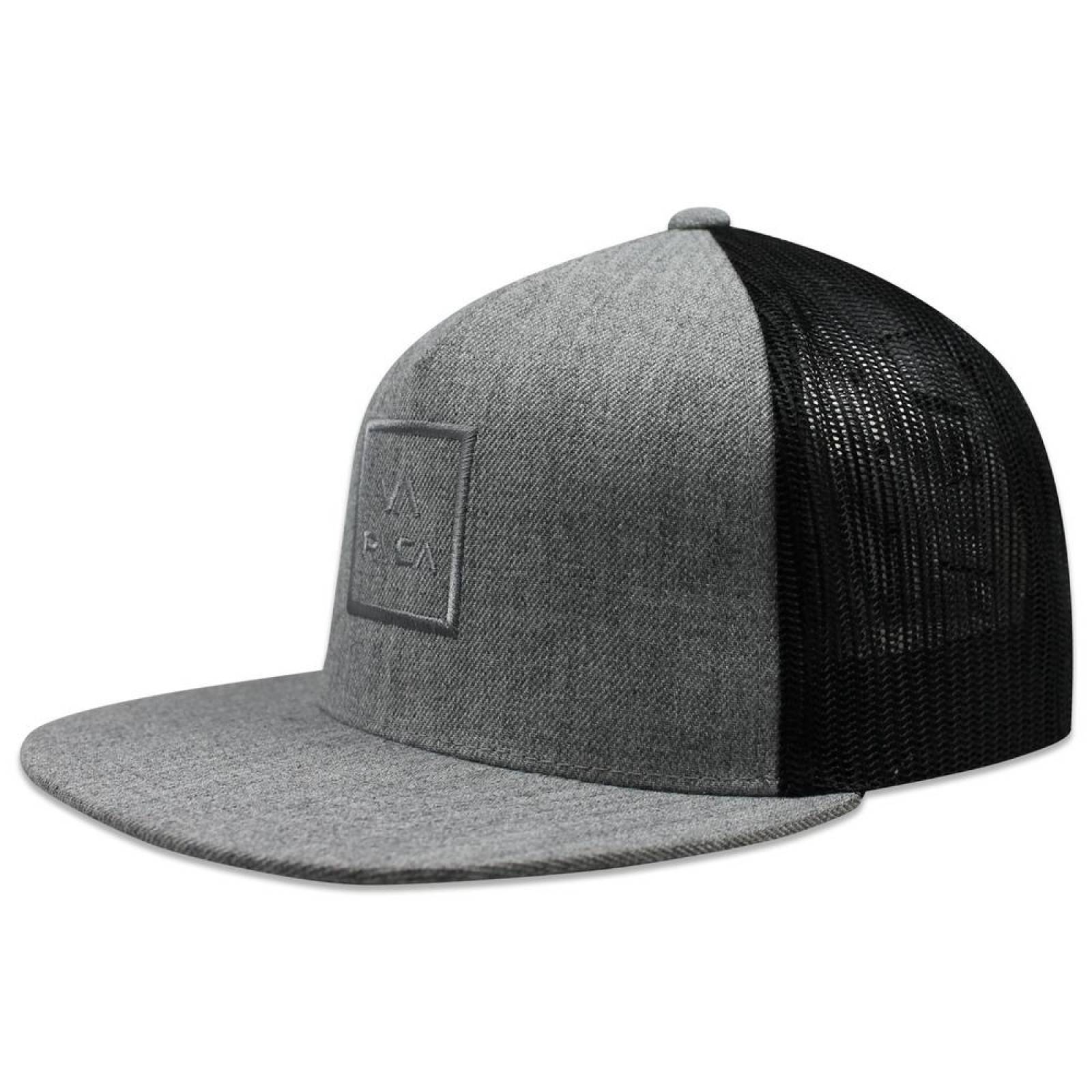 Gorra RVCA Snapback All The Way Trucker Light Gris 