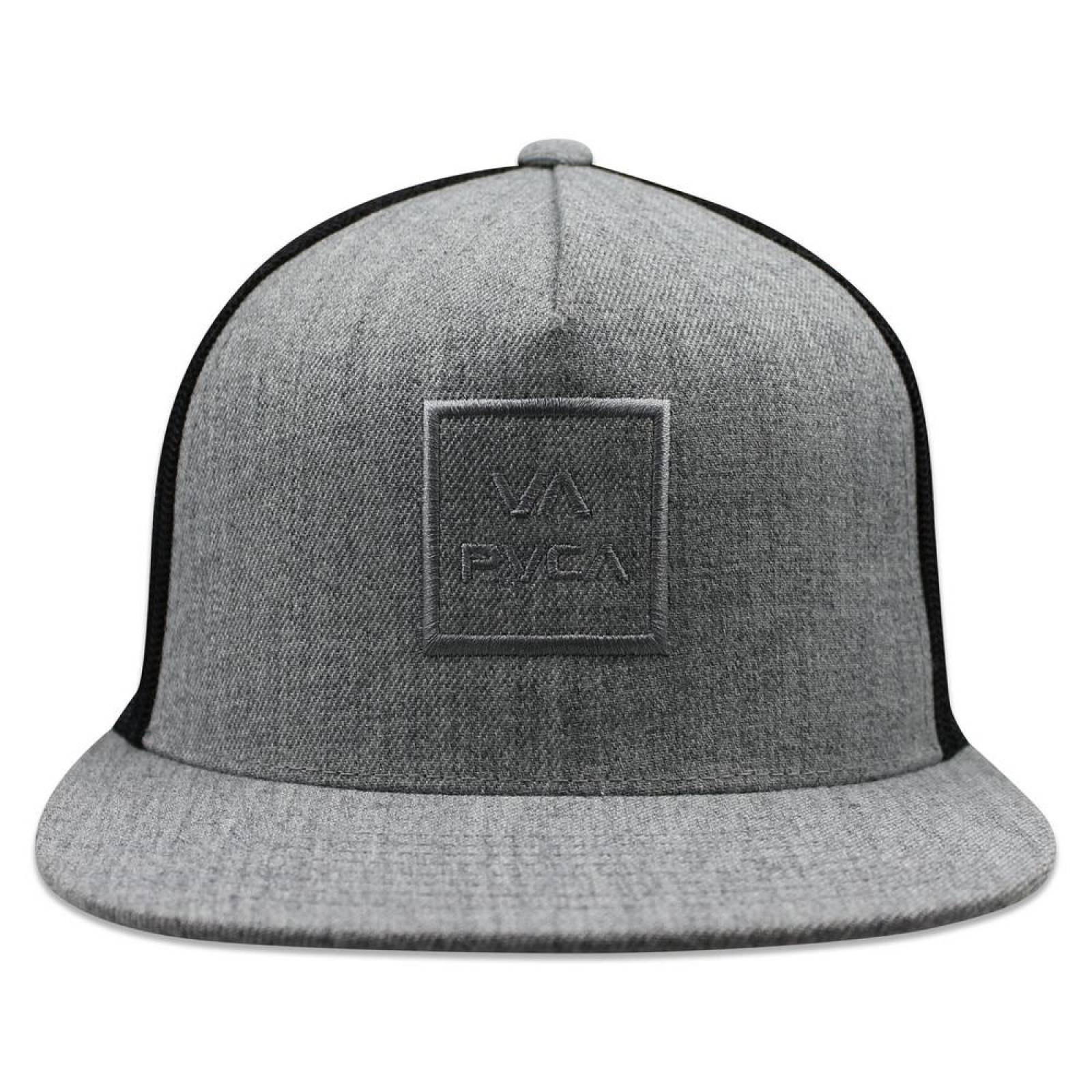 Gorra RVCA Snapback All The Way Trucker Light Gris 