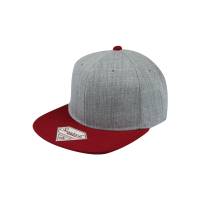 Gorra Sport Caps Snapback Jaspe Grisrojo Unitalla