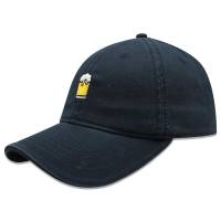 Gorra Spca Unitalla Dad Cap Tarro De Cerveza Azul Marino