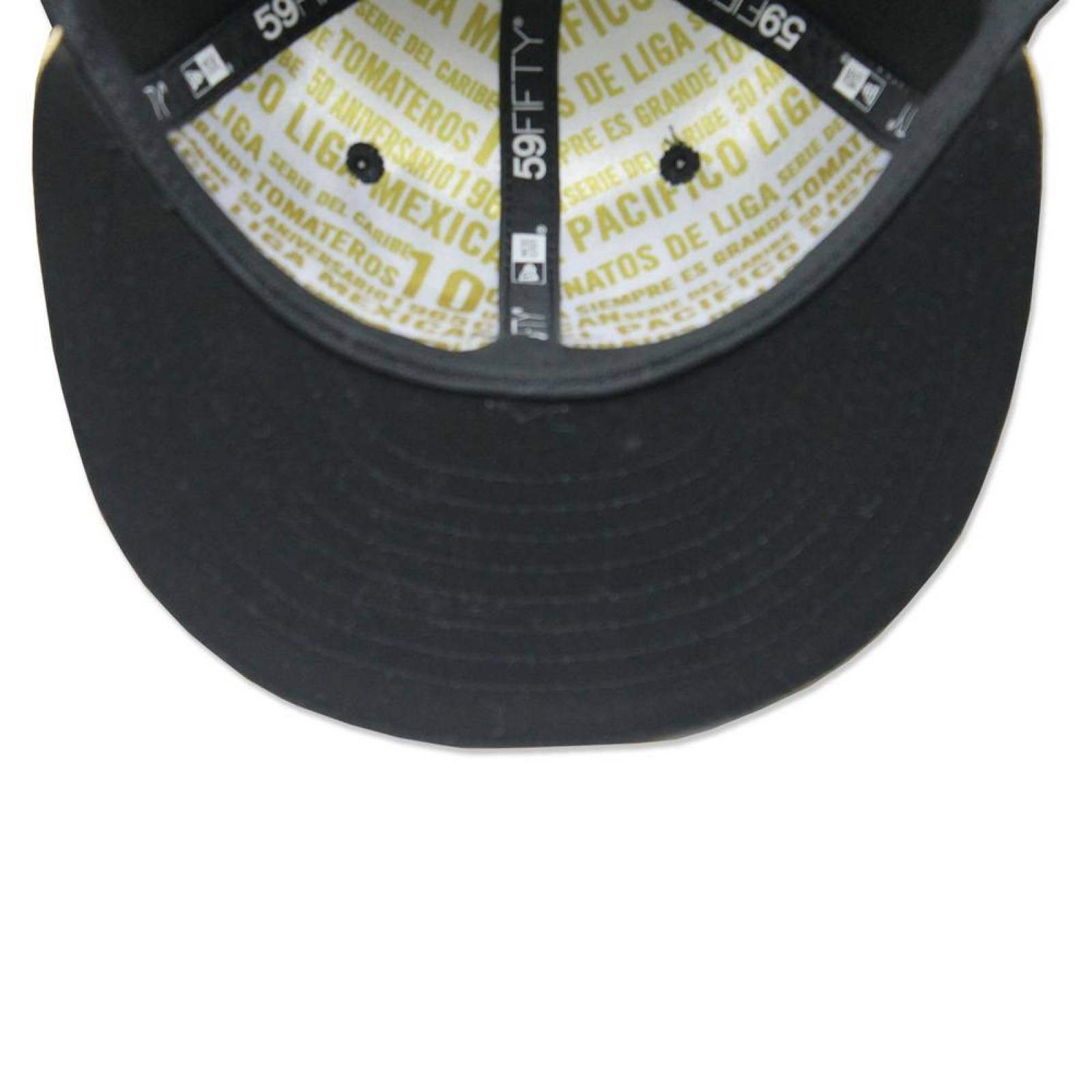 Gorra New Era 5950 Tomateros Campeonatos NegroDorado 