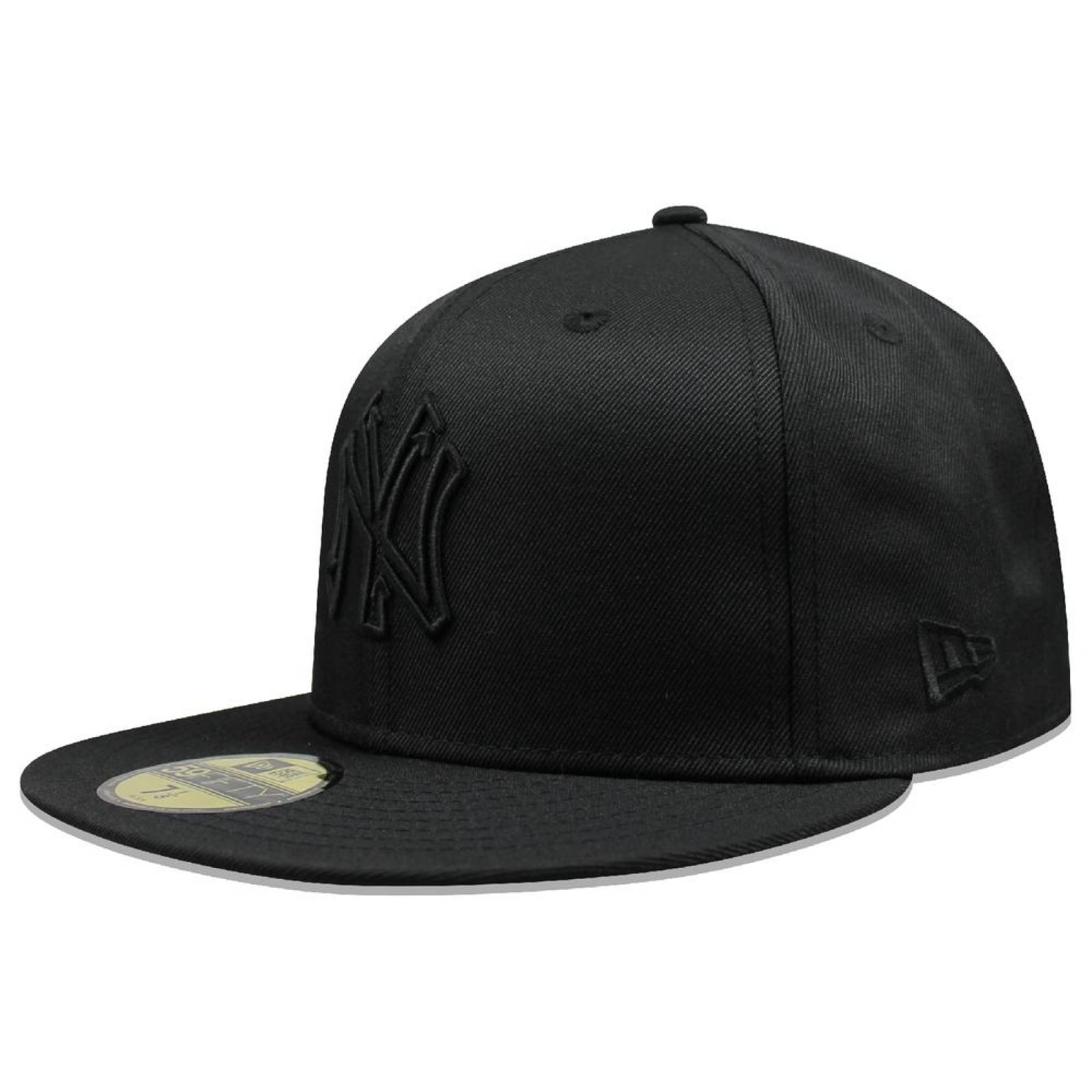 Gorra New Era 59 Fifty MLB Yankees Repreve Black On Black 