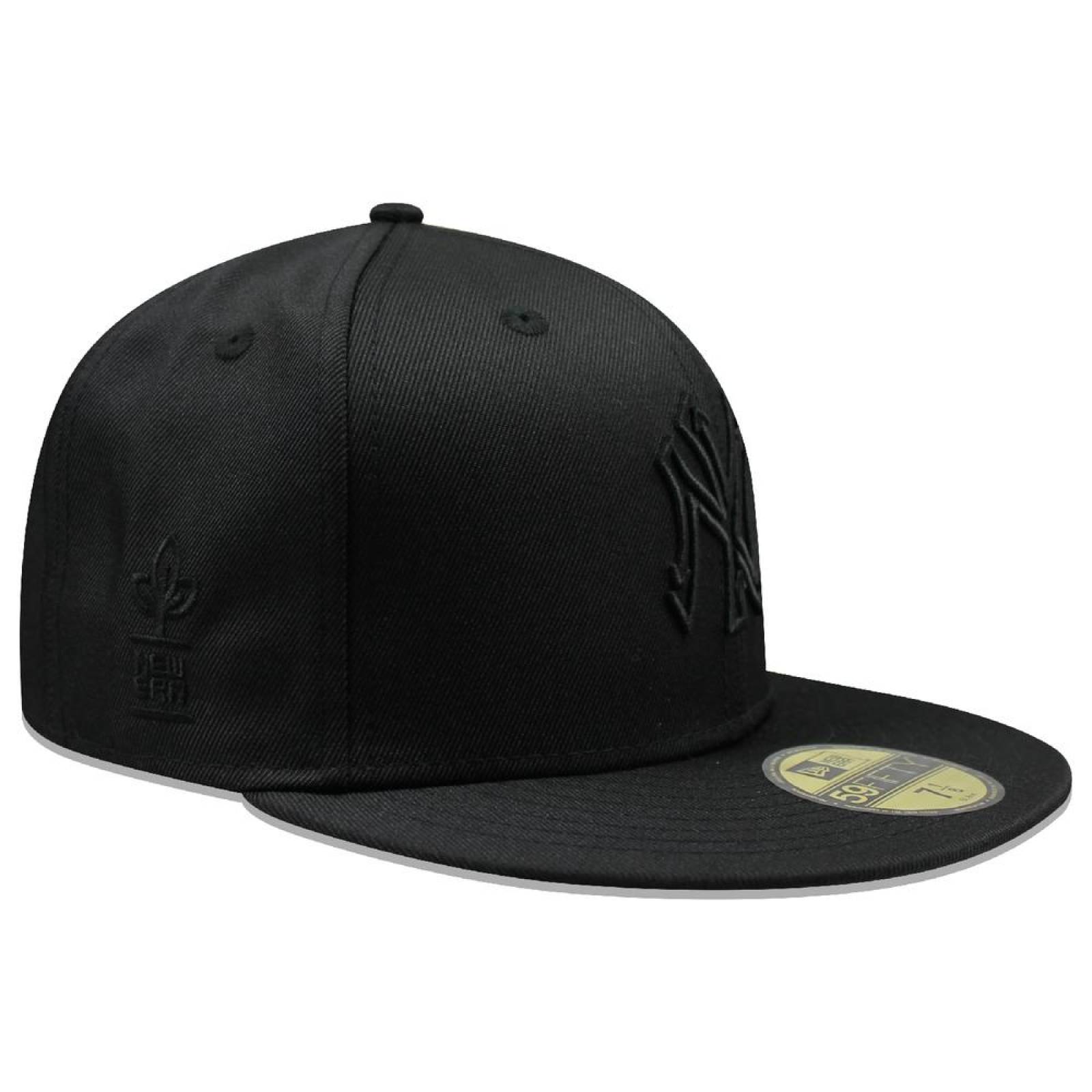 Gorra New Era 59 Fifty MLB Yankees Repreve Black On Black 