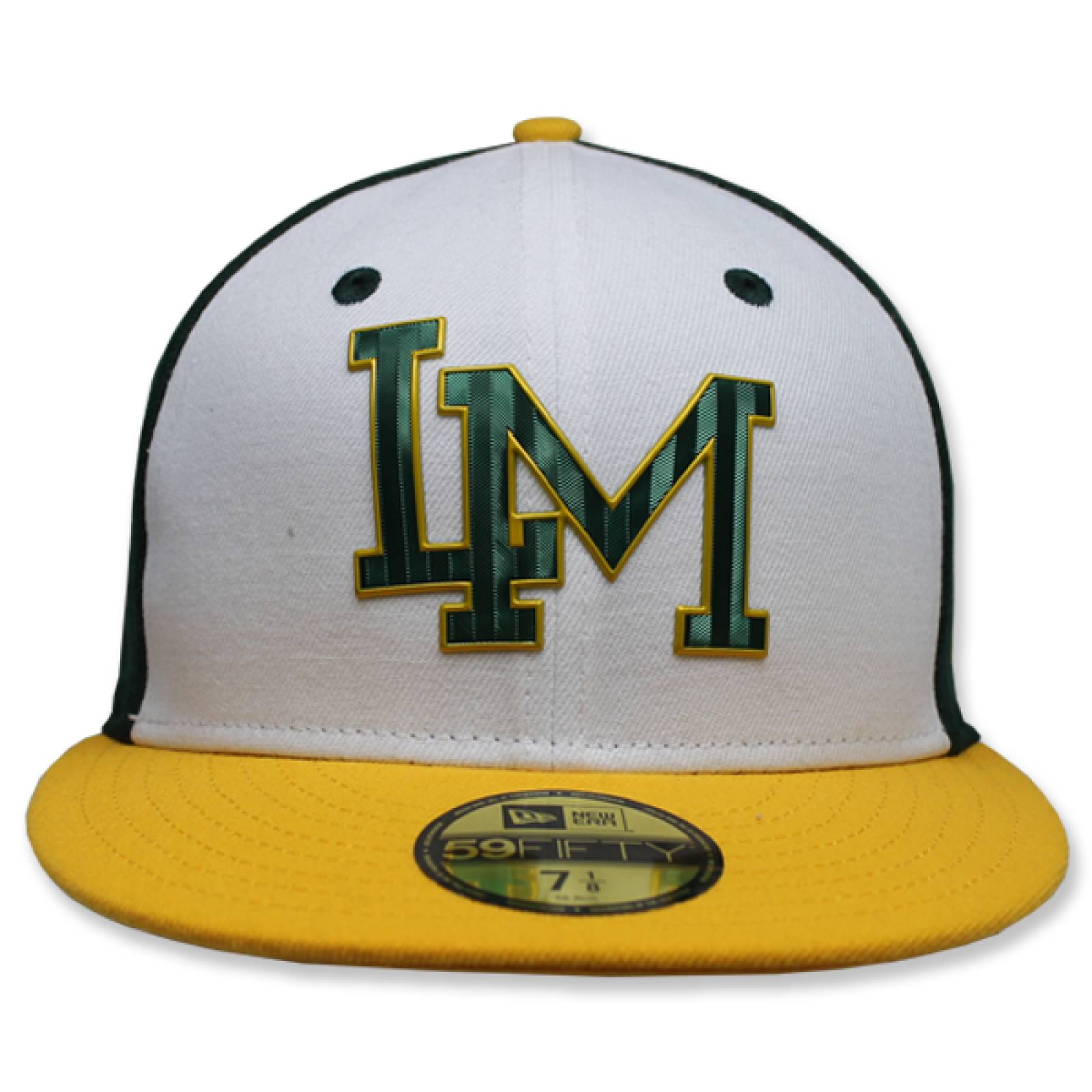 GORRA NE 5950 LM GREEN OUT YELLOW CAÑEROS WHITE 