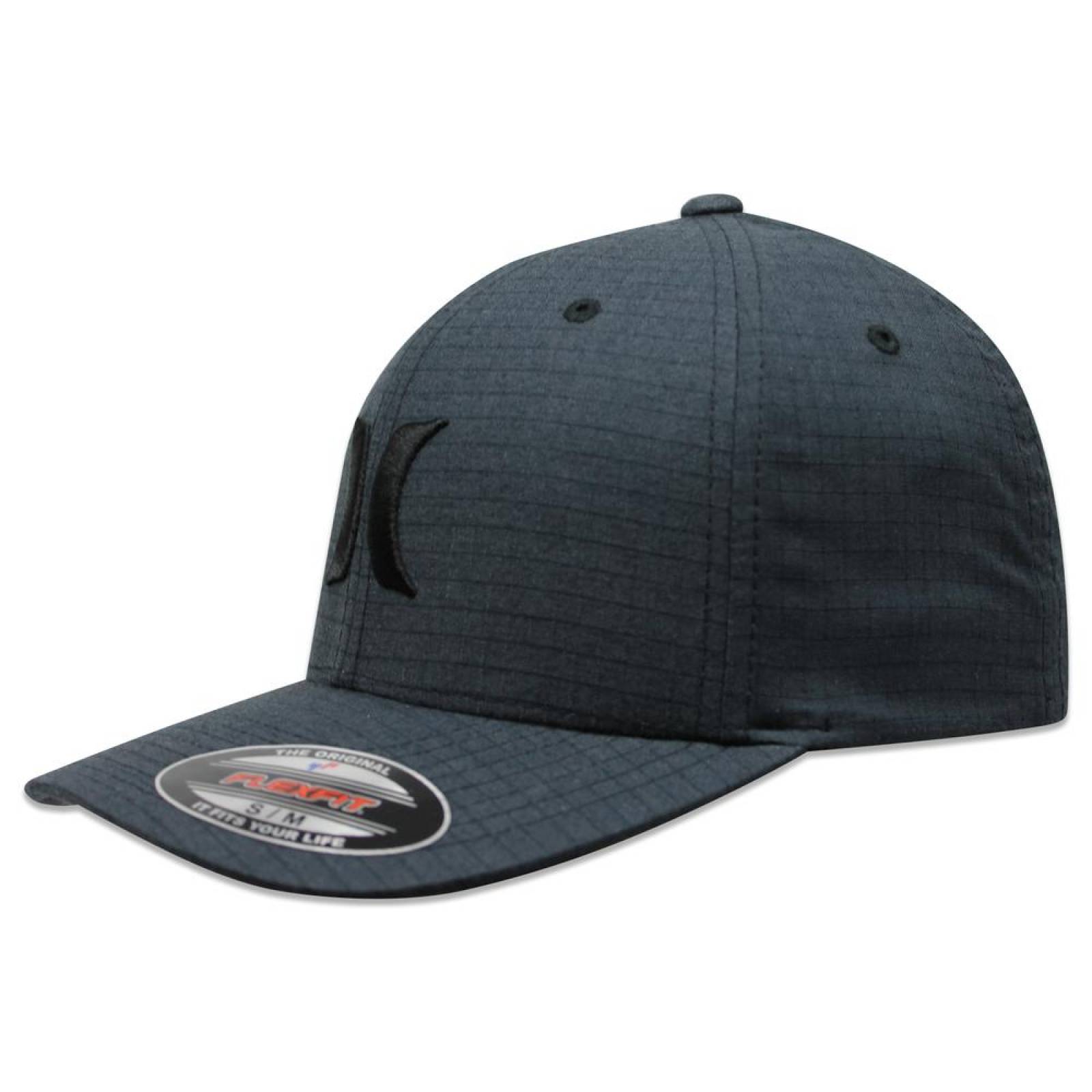 Gorra Hurley Black Textures Hat Gris Oscuro 