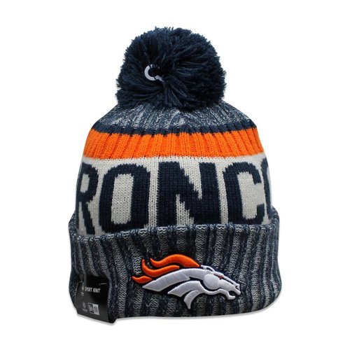 Bonete New Era NFL 2017 Broncos Sport Knit Naranja 