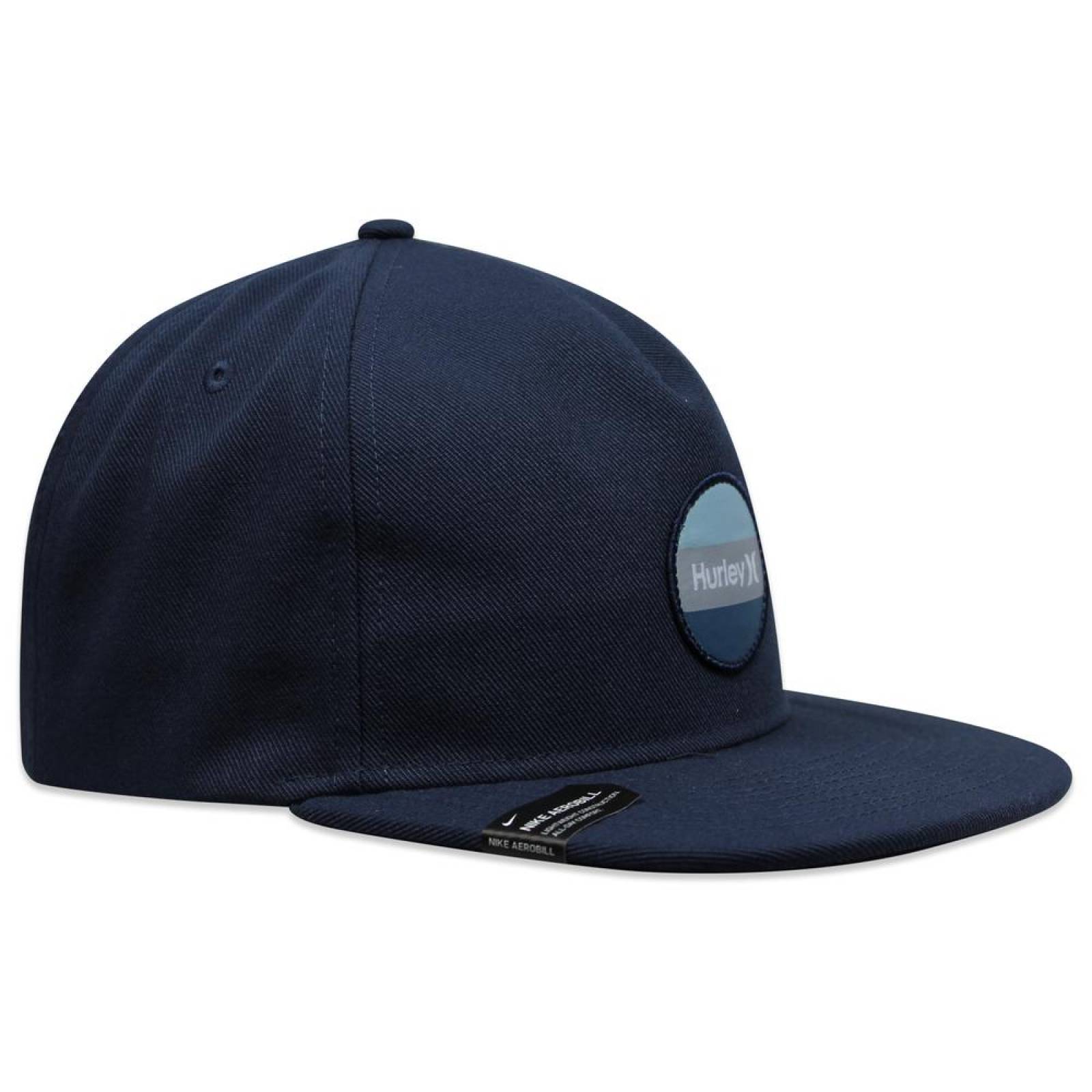 Gorra Hurley Snapback Circular Obsidian Azul 