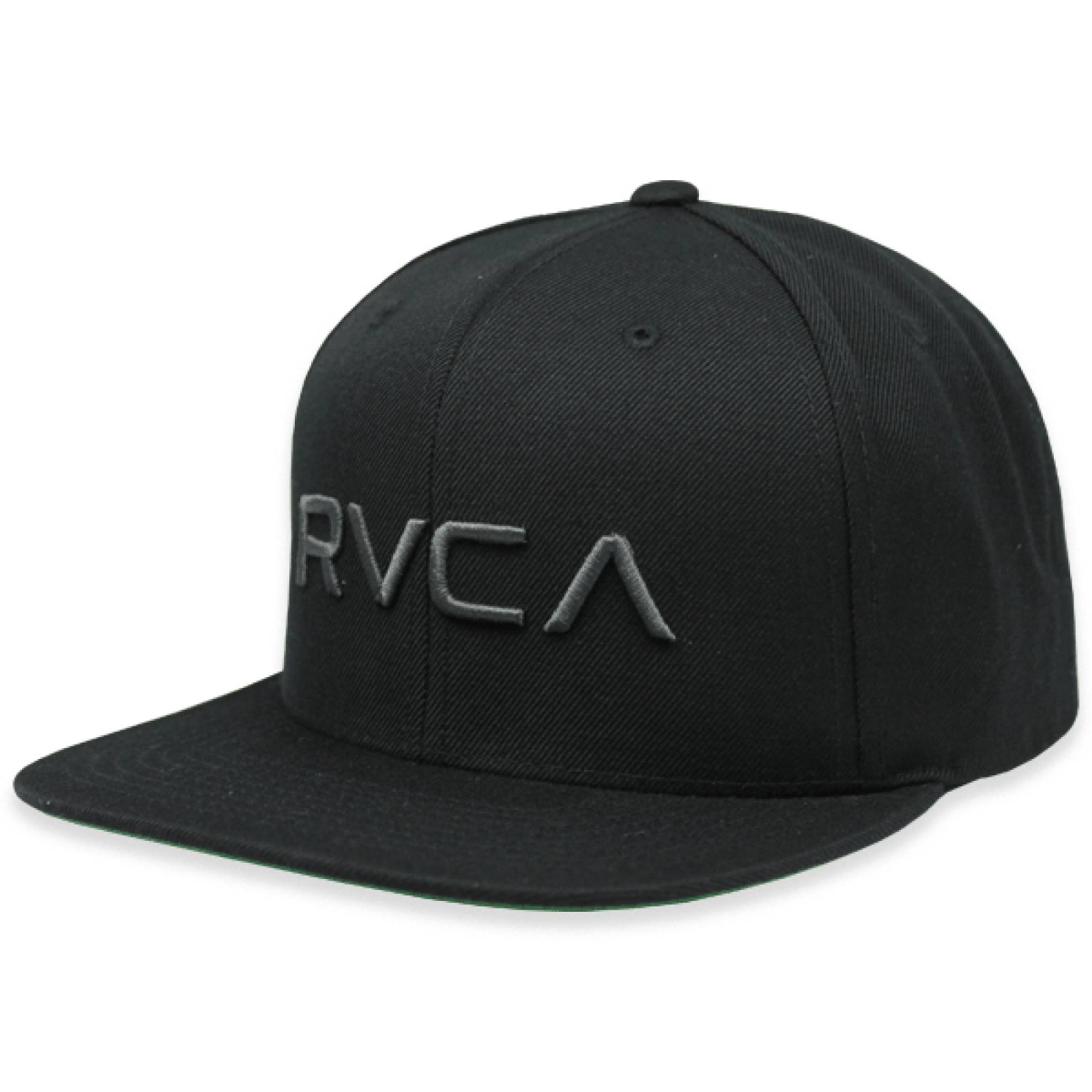 GORRA RVCA TWILL SNAPBACK BLACKCHARCOAL OSFA 