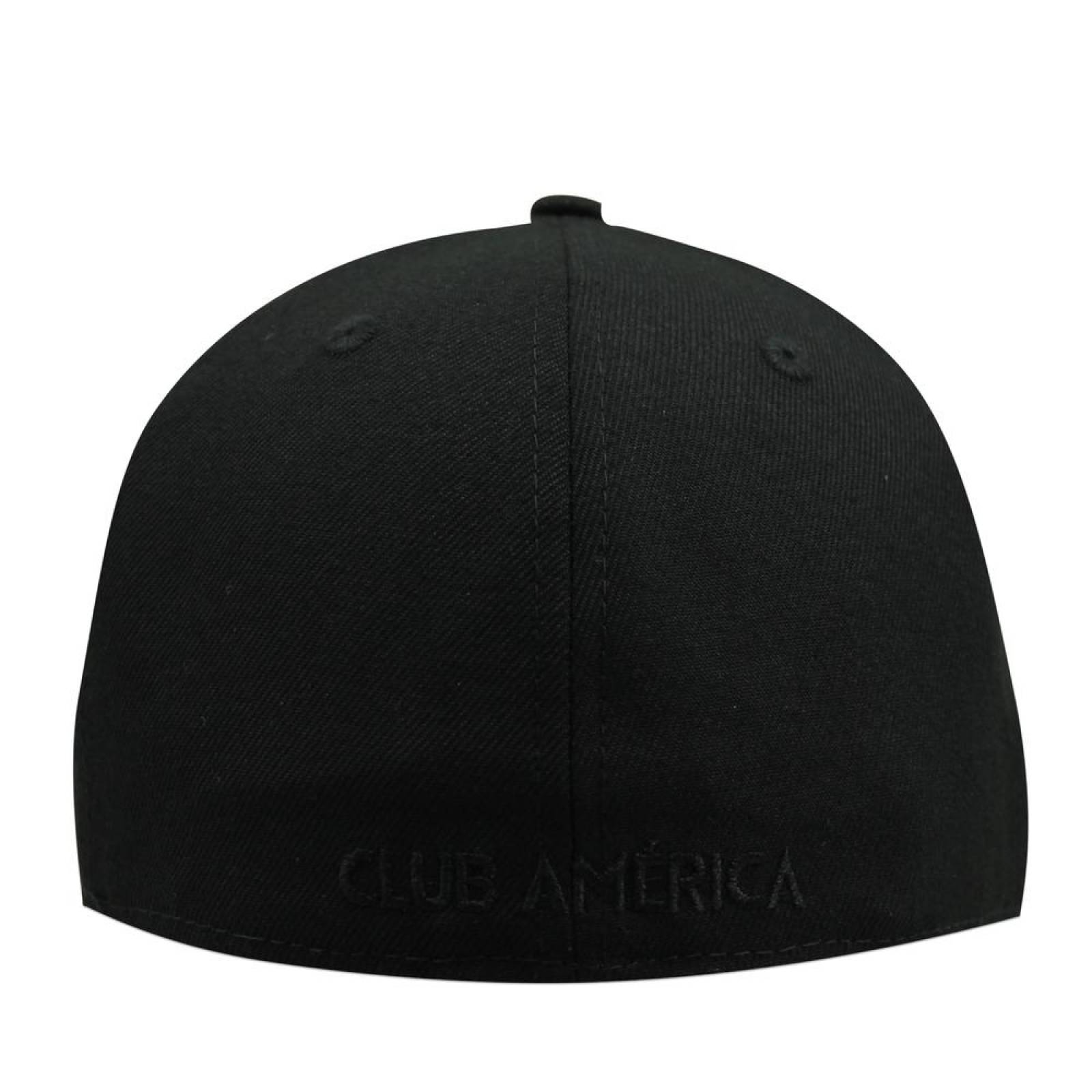 Gorra New Era 59 Fifty LMX America Oficial Poly Black On Black