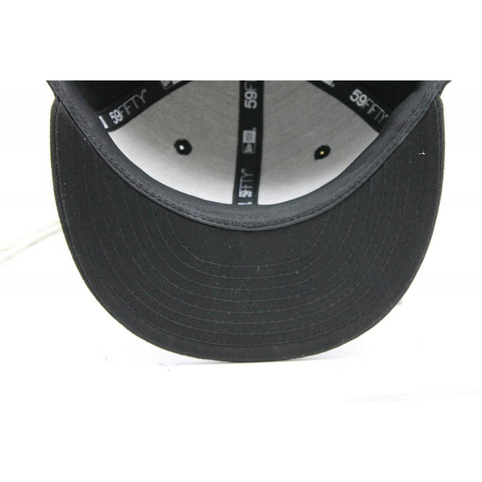 Gorra New Era 59 Fifty LMX America Oficial Poly Black On Black