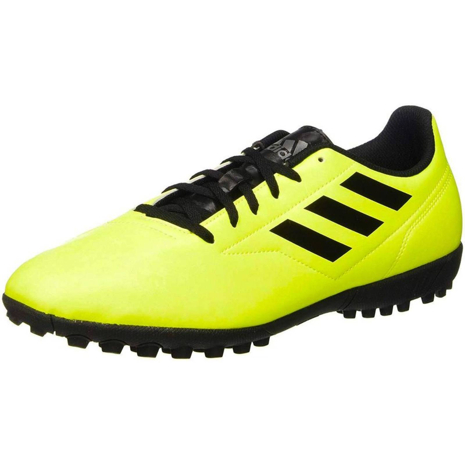 Zapatos de Futbol Pasto Sintético Adidas Conquisto AQ4330 Amarillo Hombre 