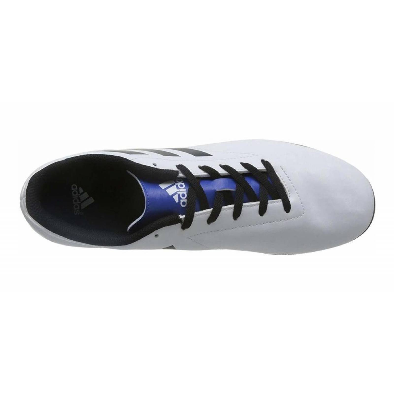 Zapatos de Futbol Pasto Sintético Adidas Conquisto BB0561 Blanco Hombre 
