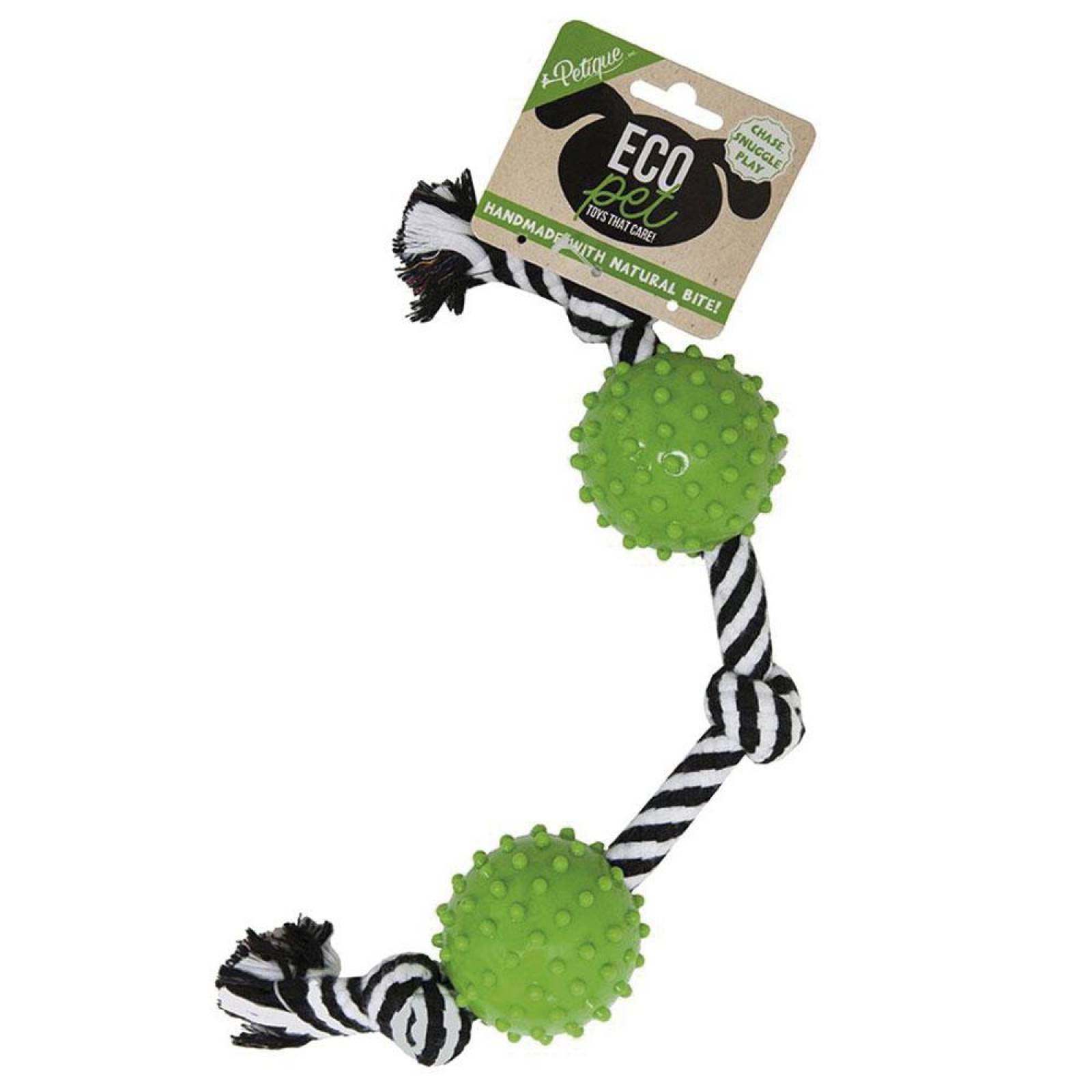Durable Rope and Chew Pet Toy - Juguete Ecológico para Perro 