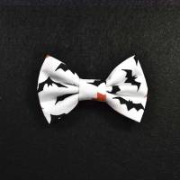 Bats Moño Para Perros Blanco