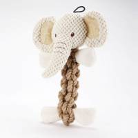 Tough Hemp Elephant Juguete Ecológico Para Perro