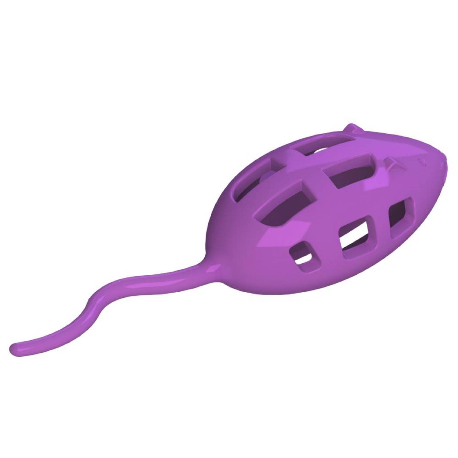 Mouse Cat Treat Toy Juguete Raton para Gatos Violeta