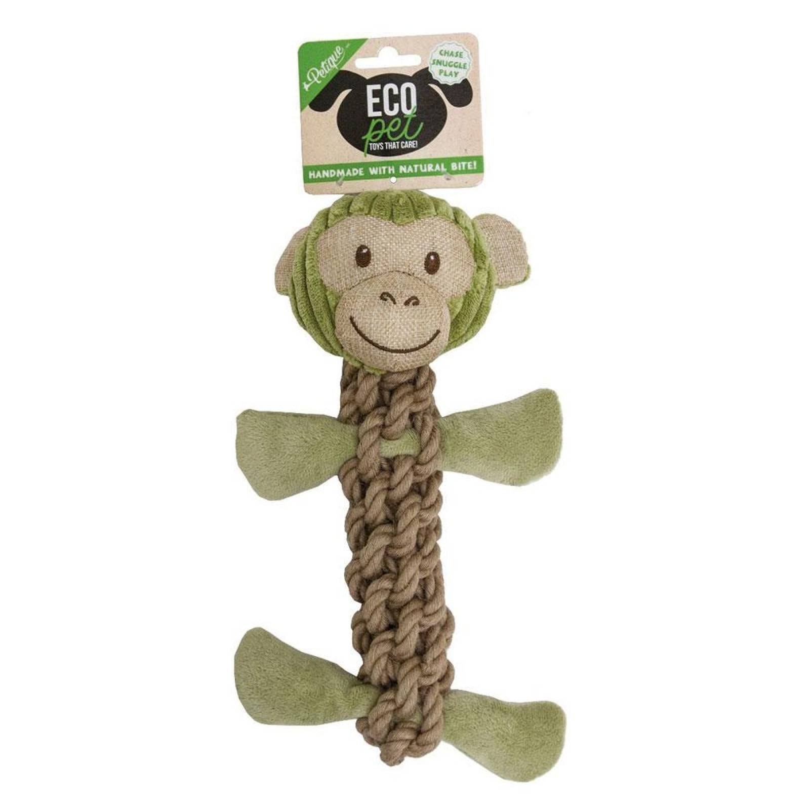 Tough Hemp Monkey Juguete Ecológico para Perro 