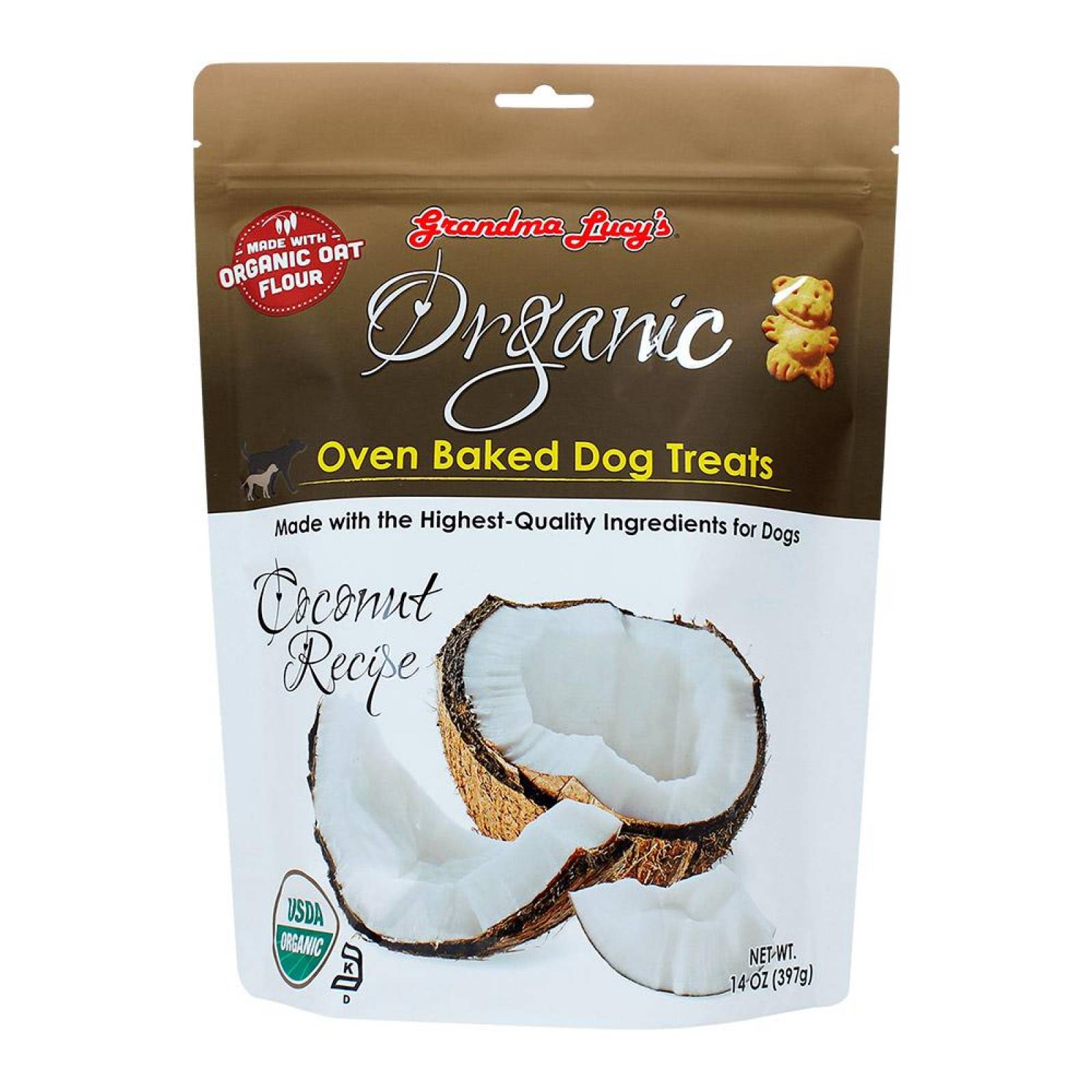 Grandma Lucy's - Premios Orgánicos Horneados Sabor Coco - Organic Coconut