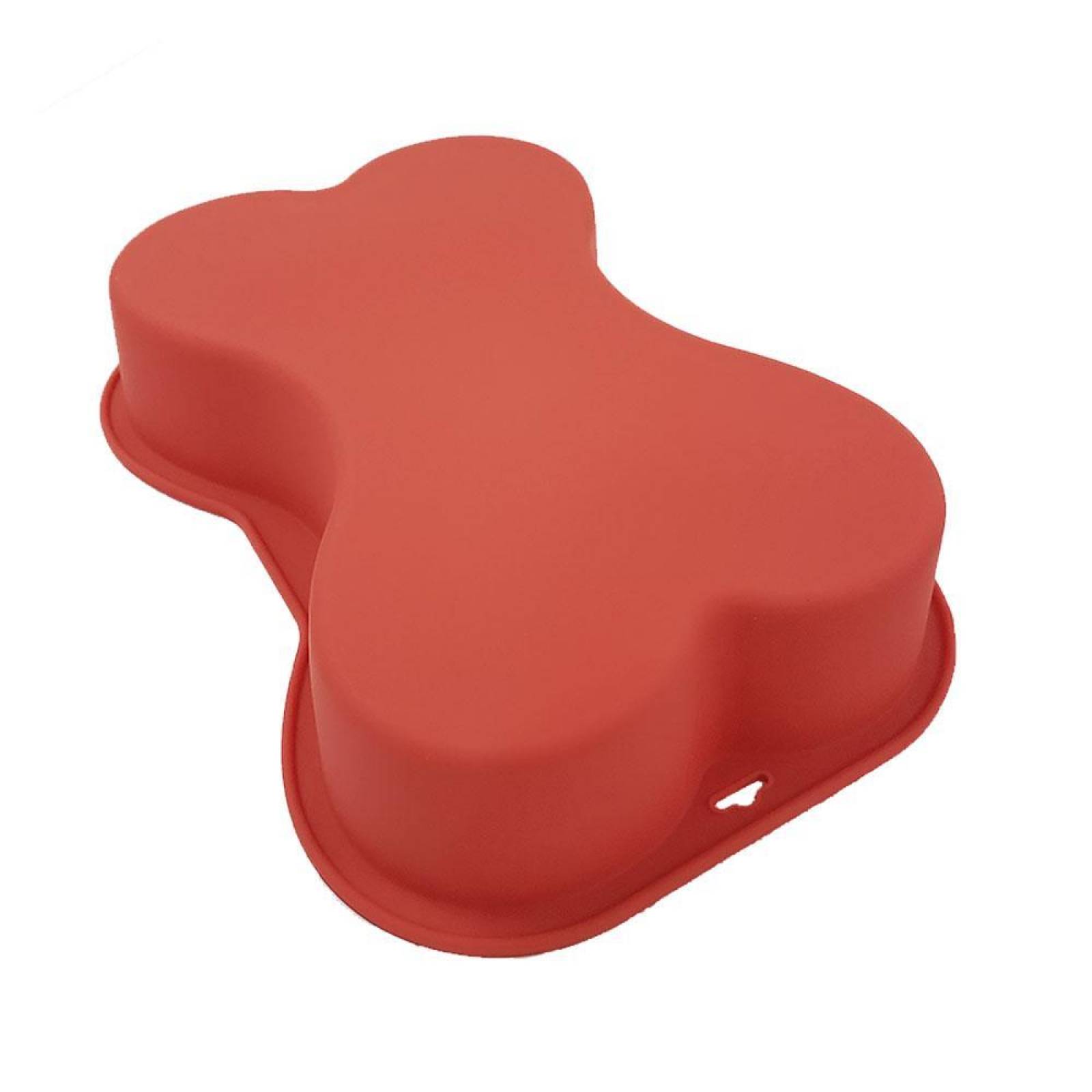 Molde de silicón para pastel - hueso Rojo