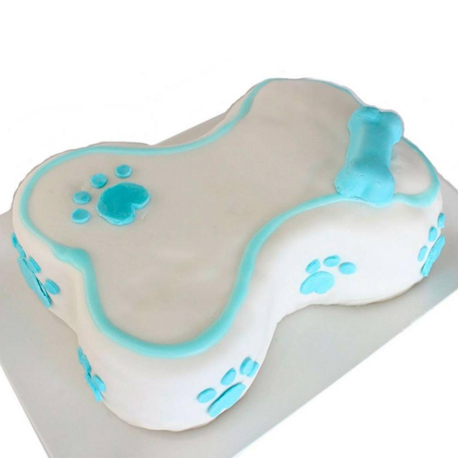 Molde de silicón para pastel - hueso Rojo