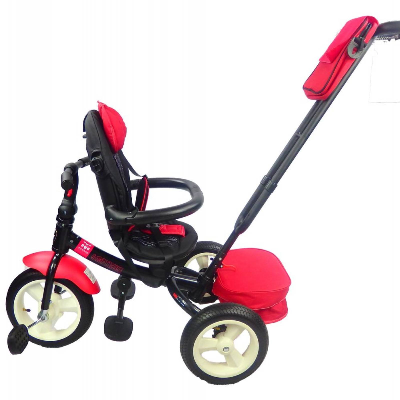 Triciclo para Bebe de lujo Llantas de Aire 360 Evolutivo 6-5 años Rojo 