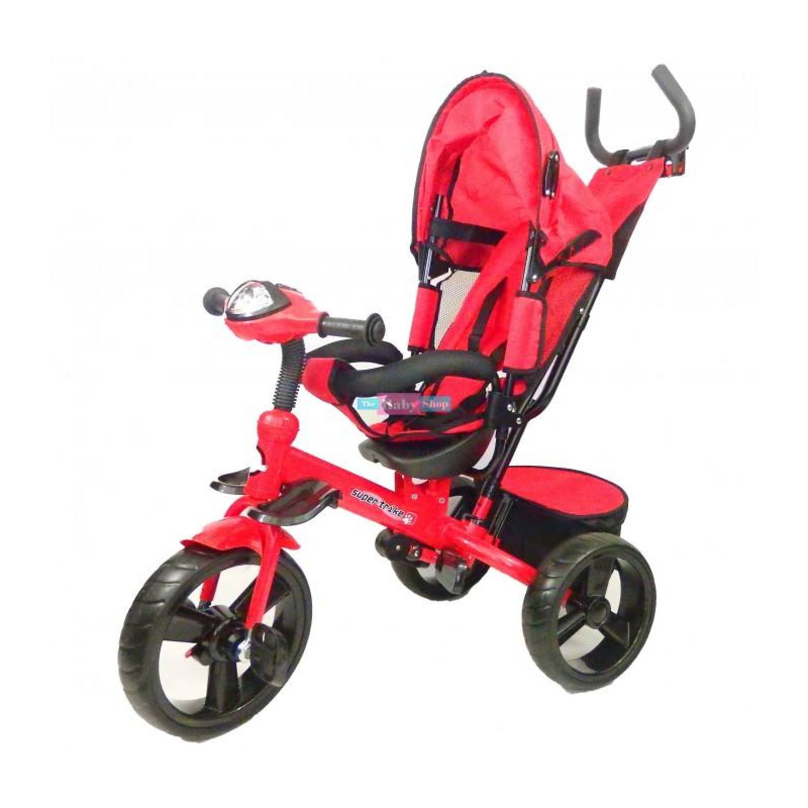 Triciclo para Bebe Niños 6 en 1 6 meses a 5 años rojo rosa y azul 