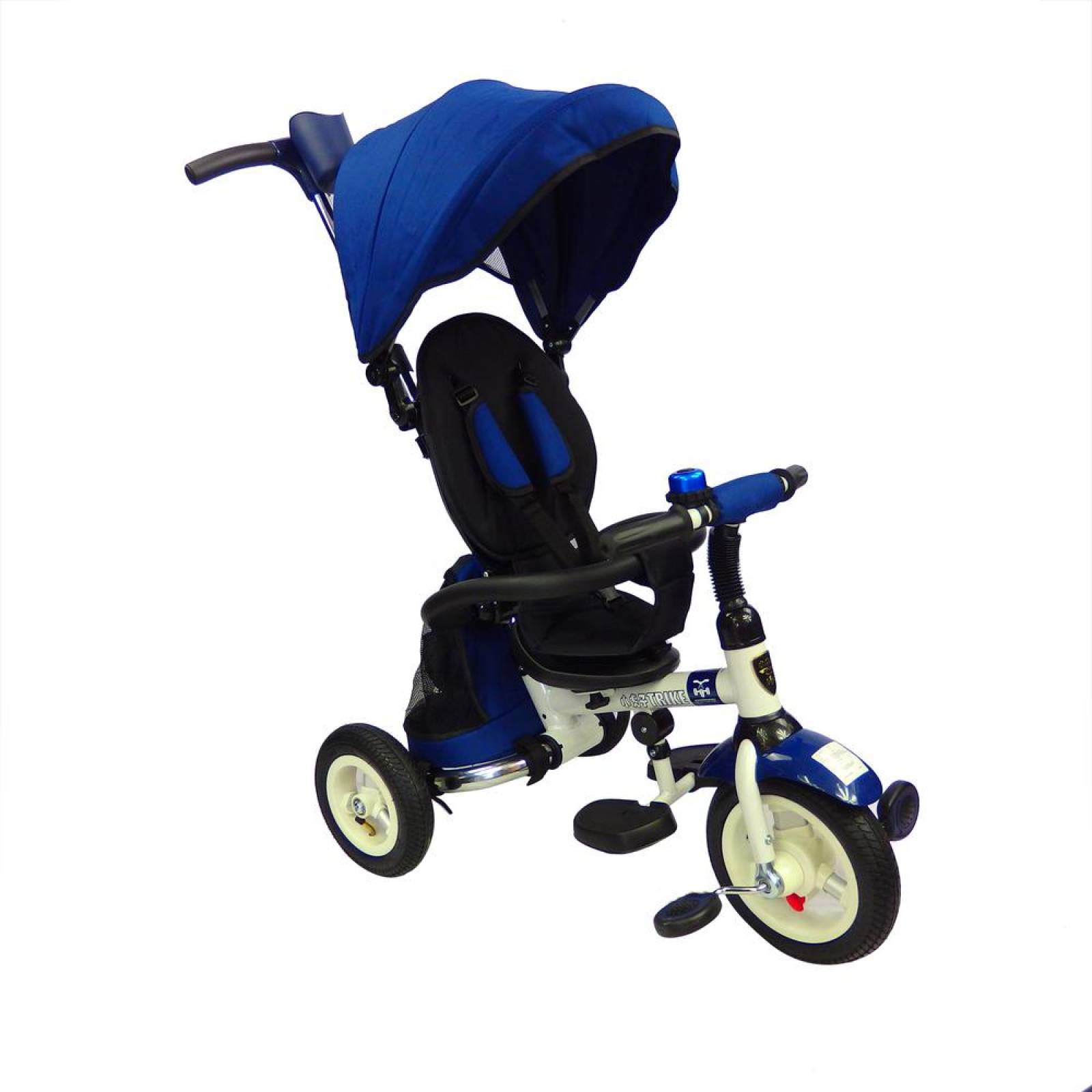 Triciclo para Bebe de lujo Llantas de Aire Evolutivo 6 meses a 5 años Azul 