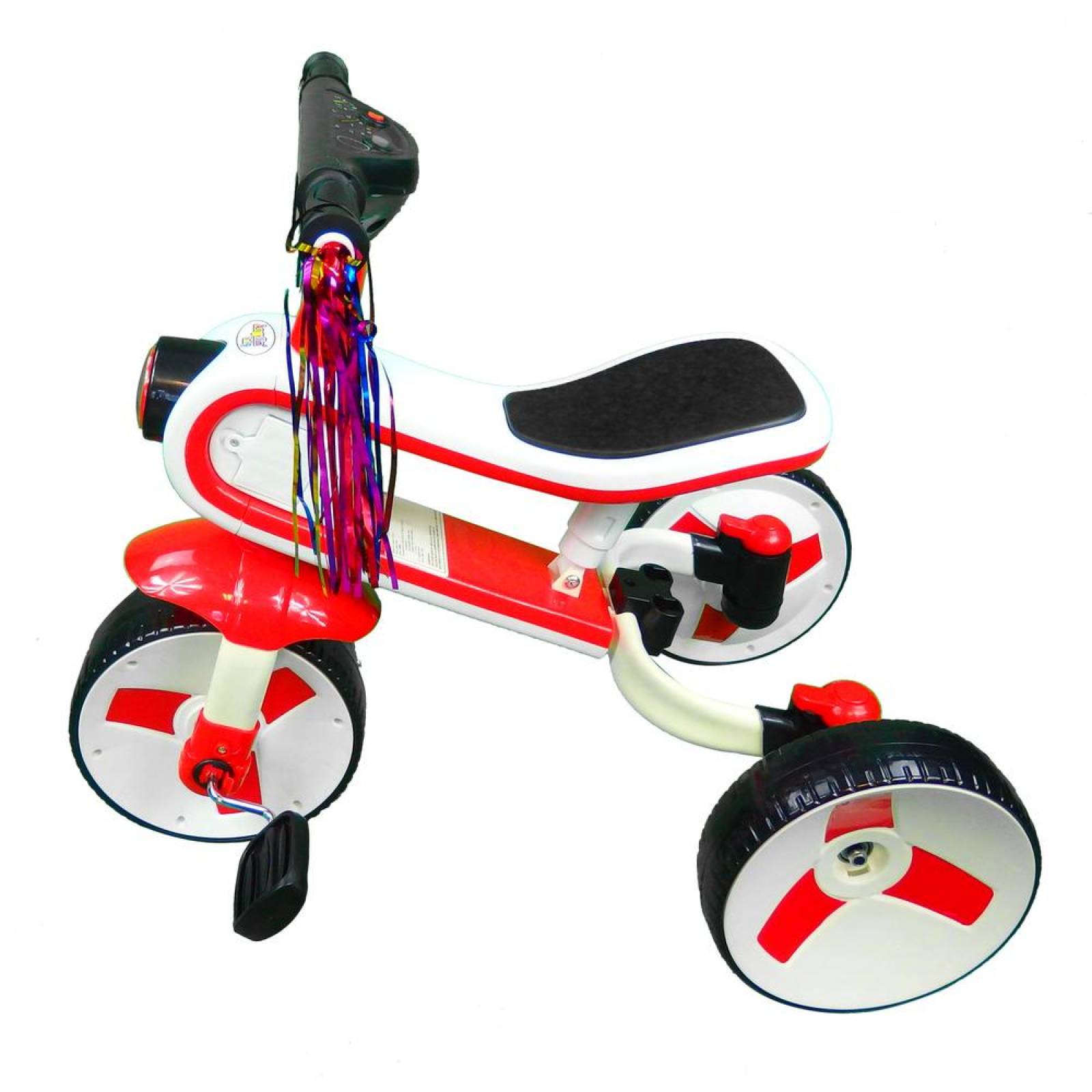 Triciclo Bicicleta y correpasillos 3 en 1 hasta 6 años Rojo 