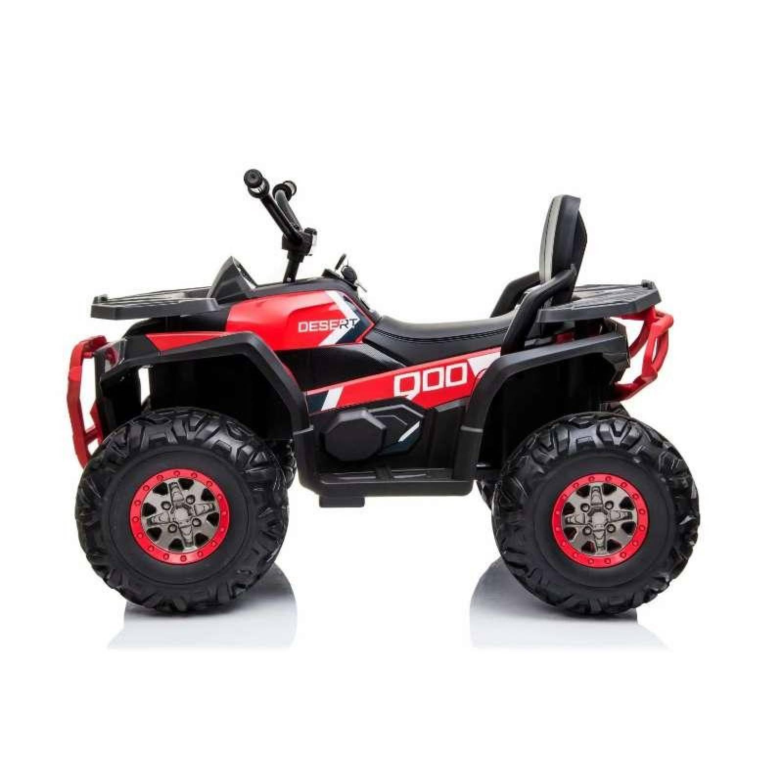 Cuatrimoto Electrica para niño con suspensión y bluetooth 