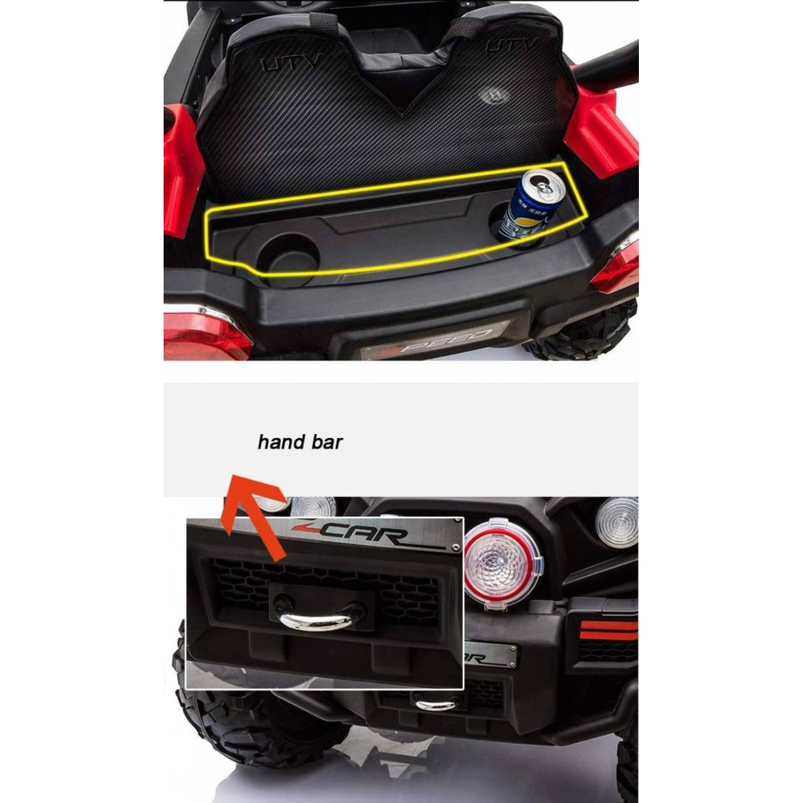 Coche Montable Electrico 2 asientos Todo Terreno tipo Razer 