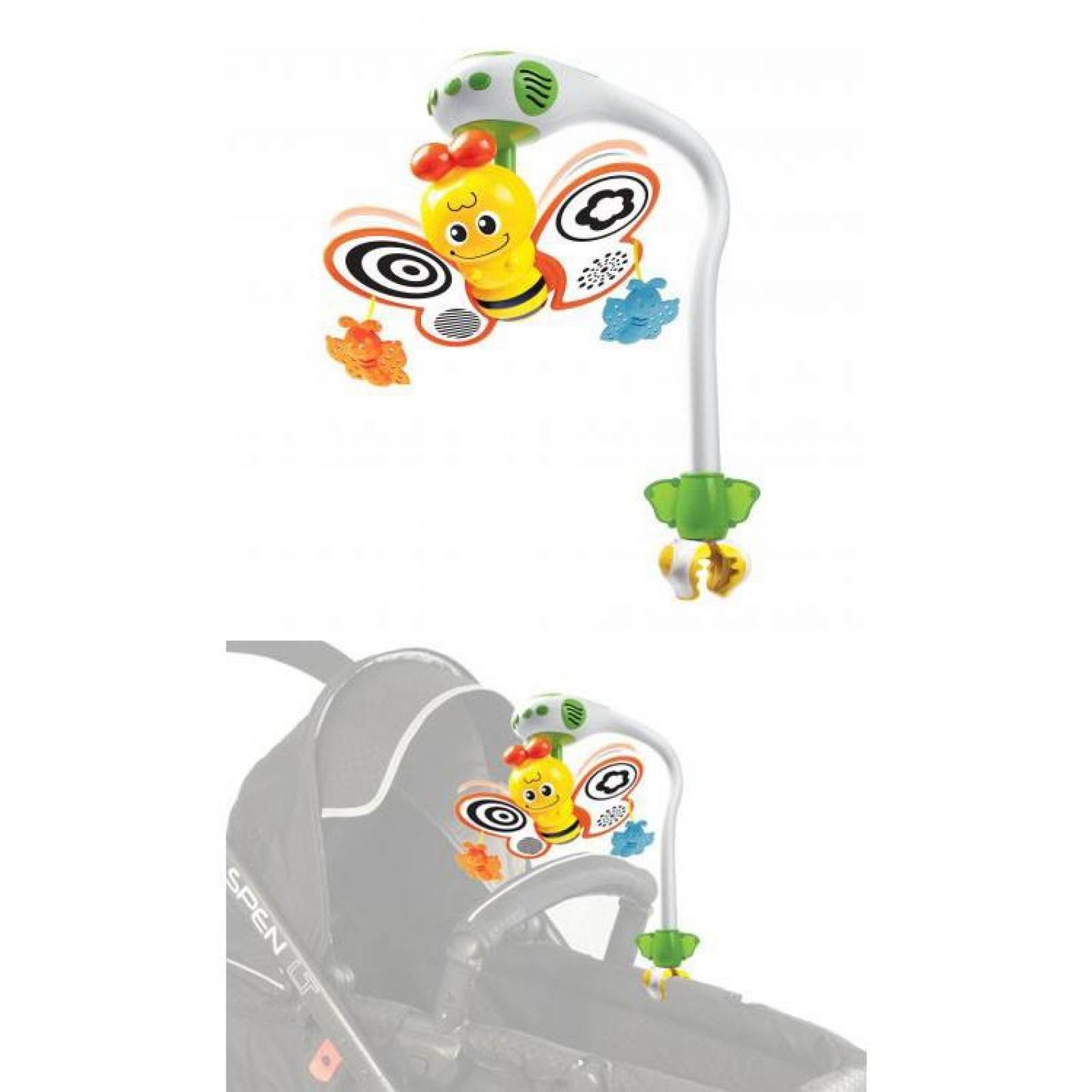 Móvil Musical Para Bebé con luz Abeja msi 