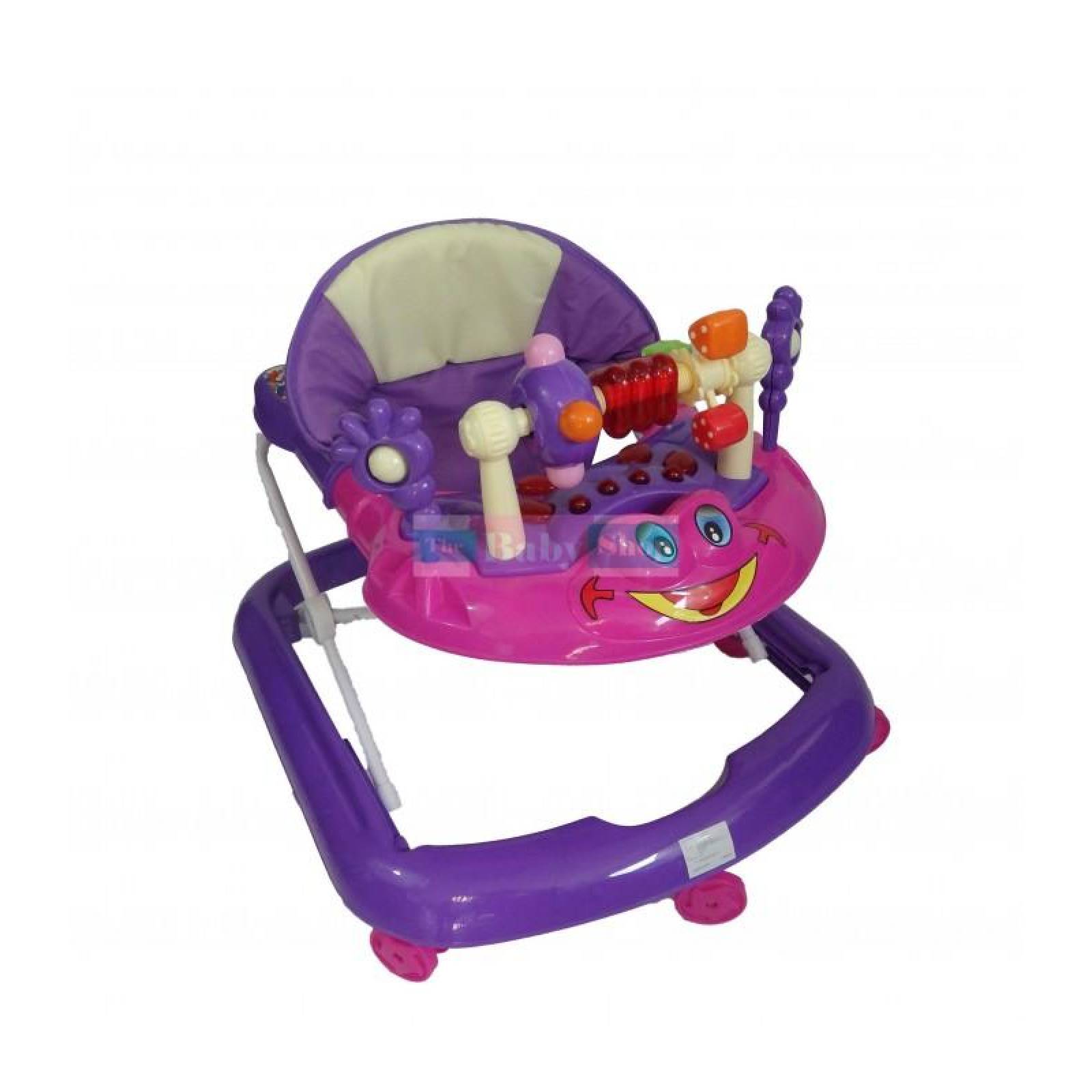 Andadera para bebe musical rana Varios Colores Violeta