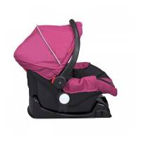 Carreolas Con Portabebe Travel System Crown Reversible Rosa