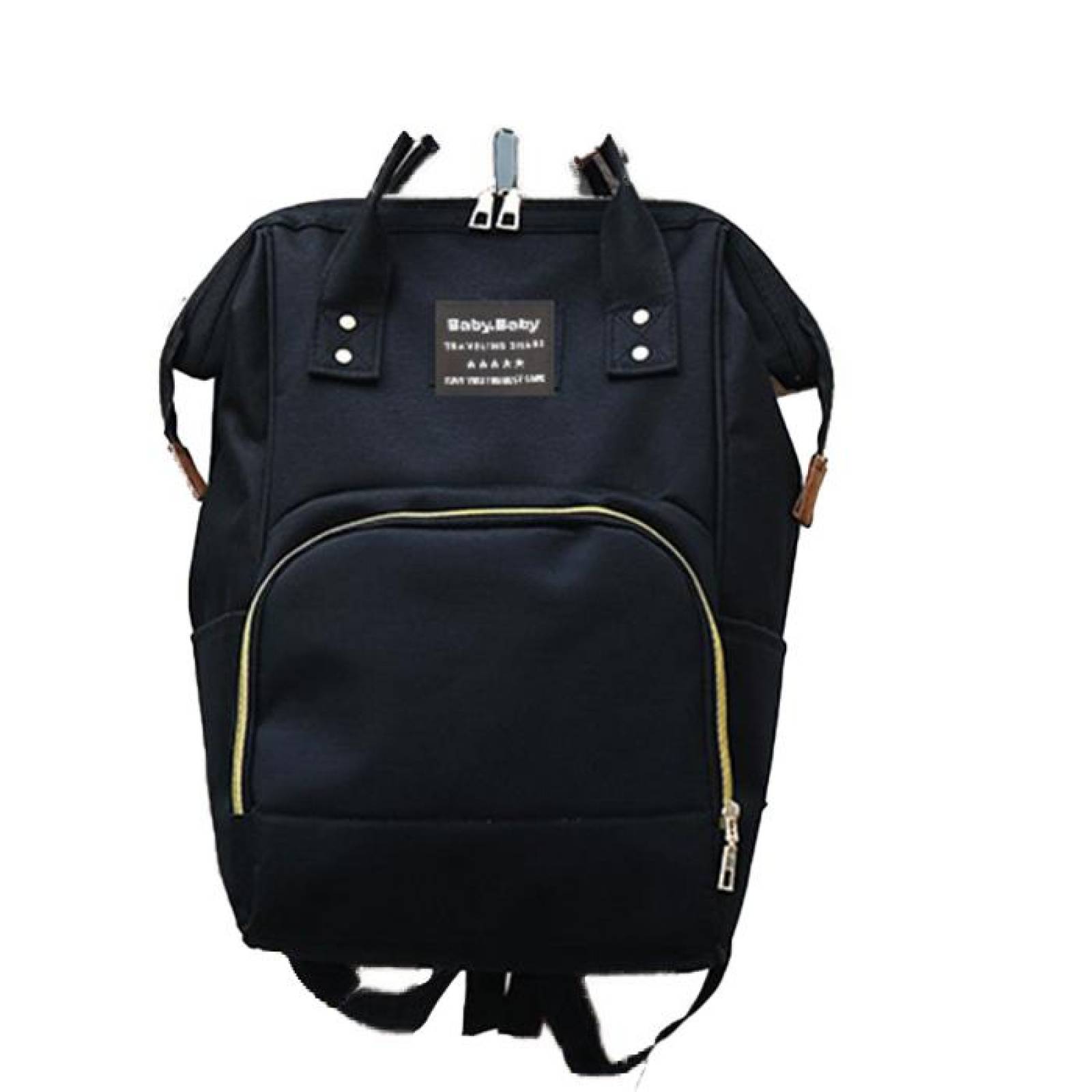 Pañalera tipo Mochila para Bebe Moderna Termica Negro