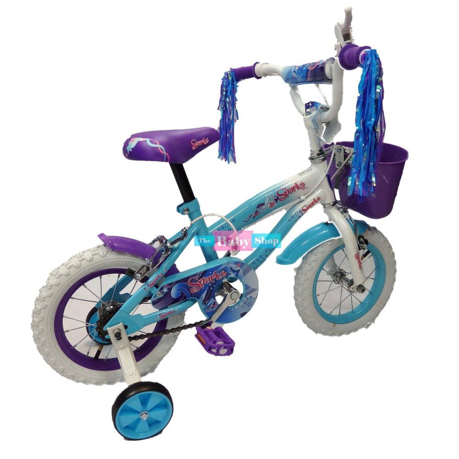 Bicicleta Infantil niña r12 Rodada 12 Llanta Inflable Bicicletas Baratas Azul