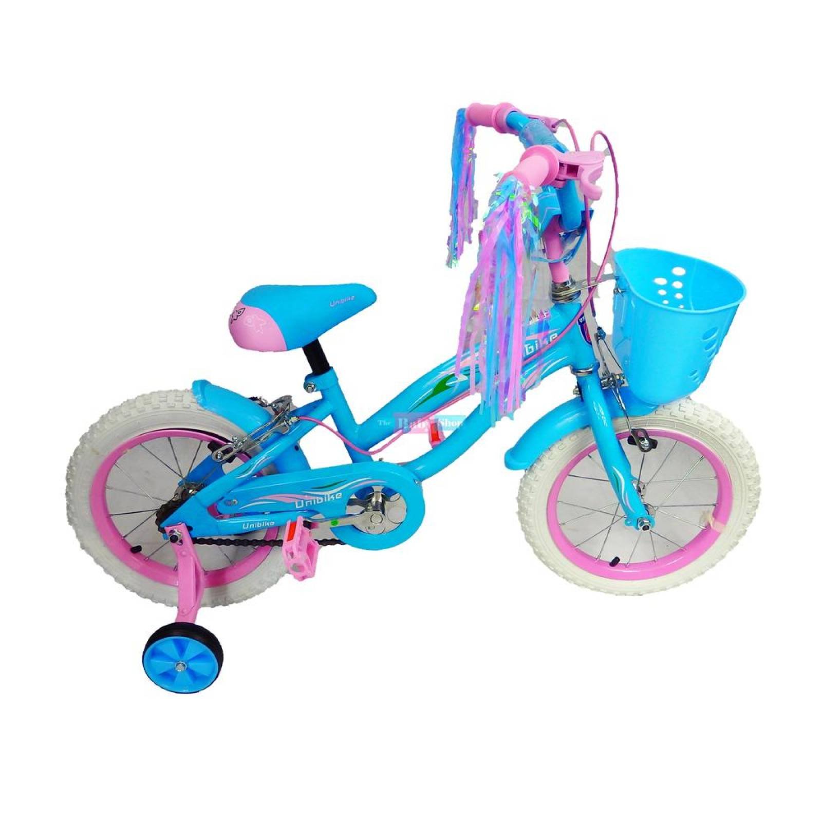 Bicicleta Infantil niña r14 Rodada 14 Bicicletas Baratas Azul