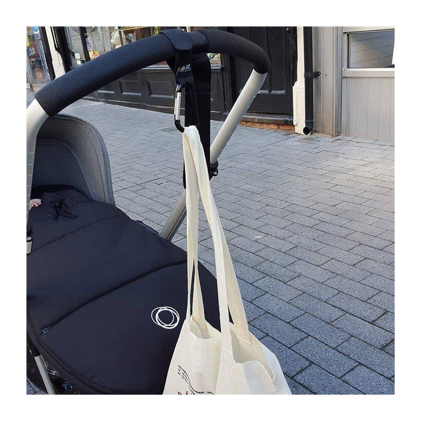 Gancho para Carriola Organizador para Bolsas y Pañalera 2pz